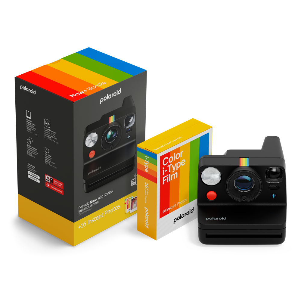 Polaroid Now+ Generation 3 EB Starter-Set - Schwarz #006562