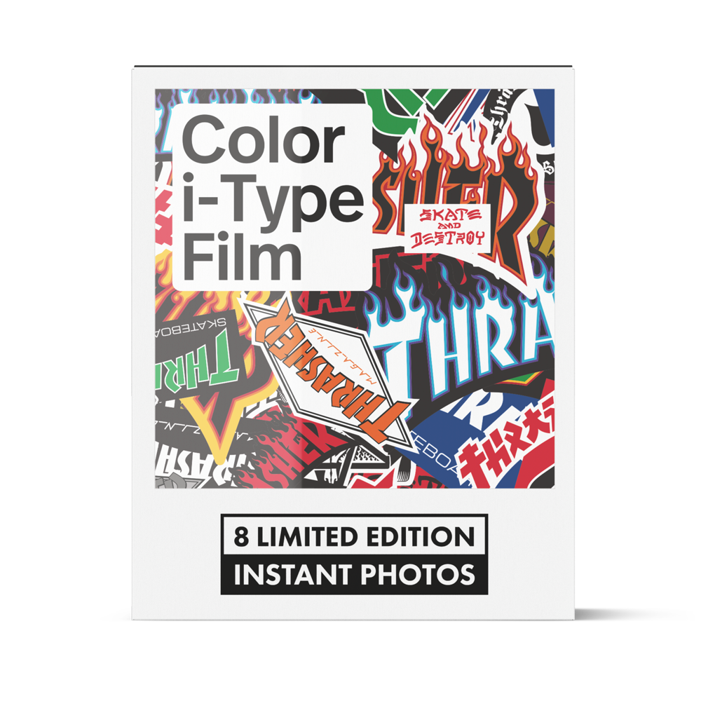 Polaroid Now Instant Camera Generation 3  +  16pcs i-Type Color Film - Thrasher Edition Set #009187S