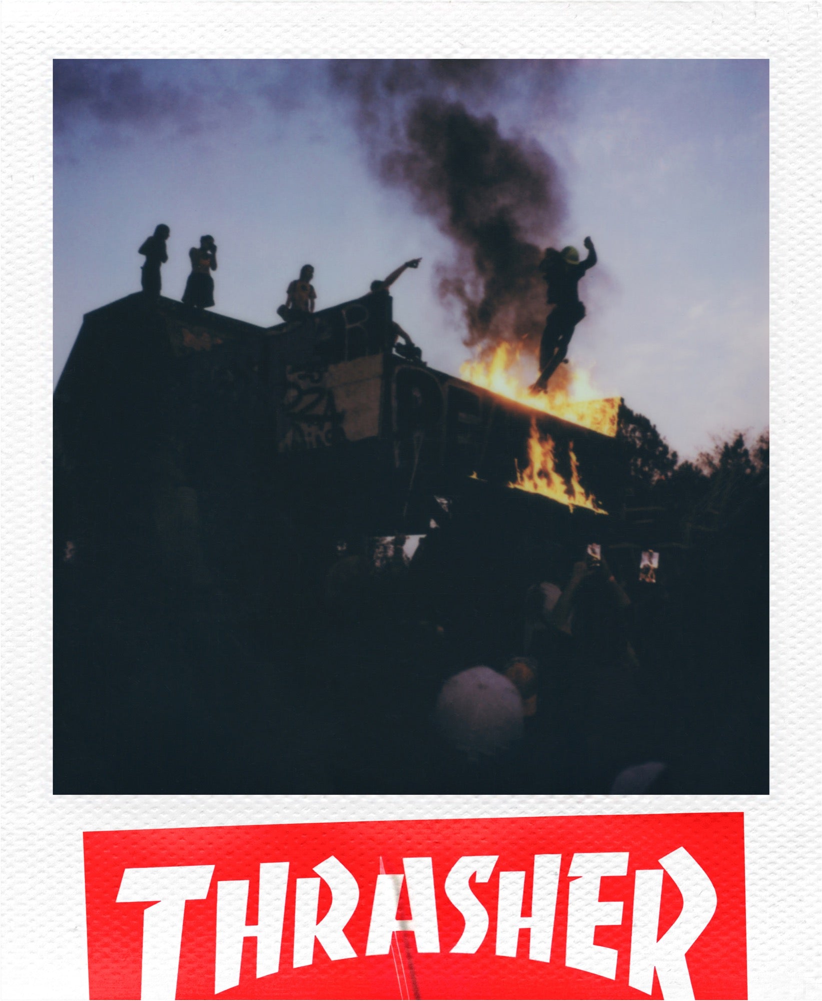 Polaroid Now Instant Camera Generation 3  +  16pcs i-Type Color Film - Thrasher Edition Set #009187S