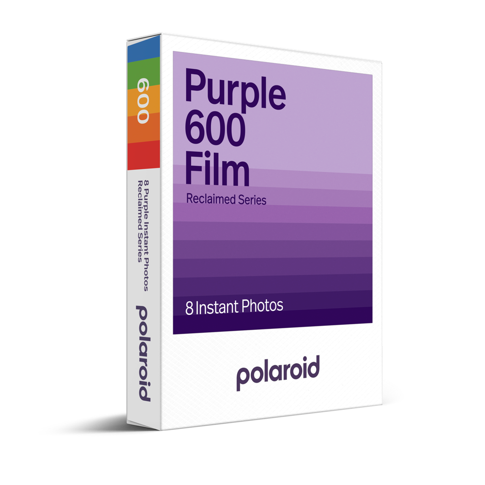 POLAROID Purple Film for 600 - Reclamed Series #006616