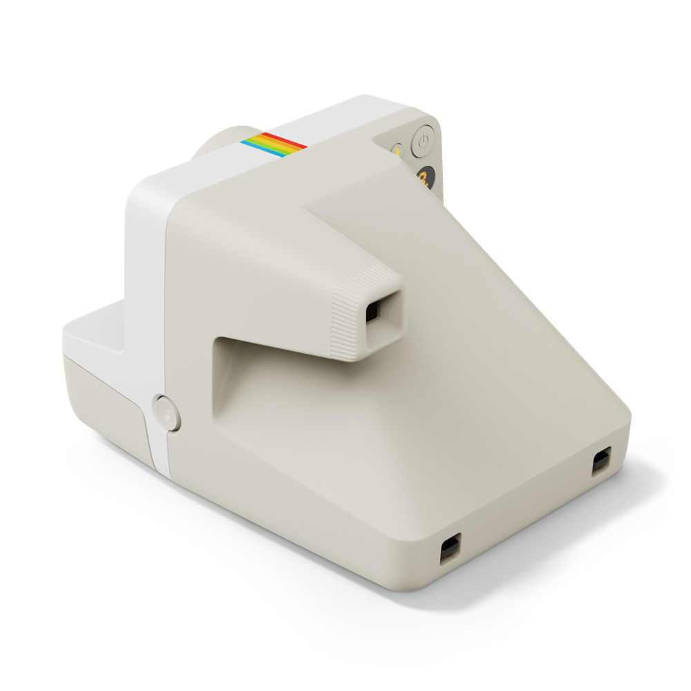 Polaroid Now Generation 3 Gen 3 i-Type Sofortbildkamera - Pebble White #009155