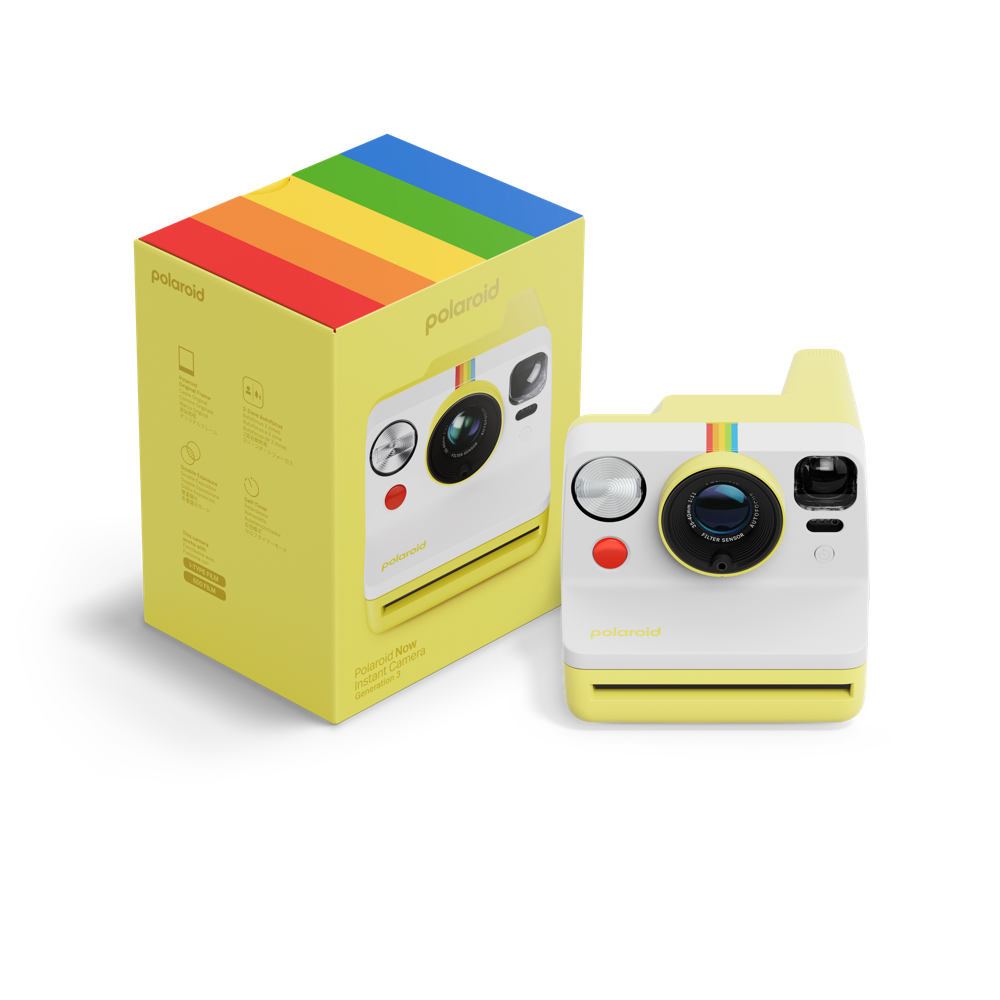 Polaroid Now 第三代 Gen 3 i-Type 即影即有相機 - 黃白色 #009158