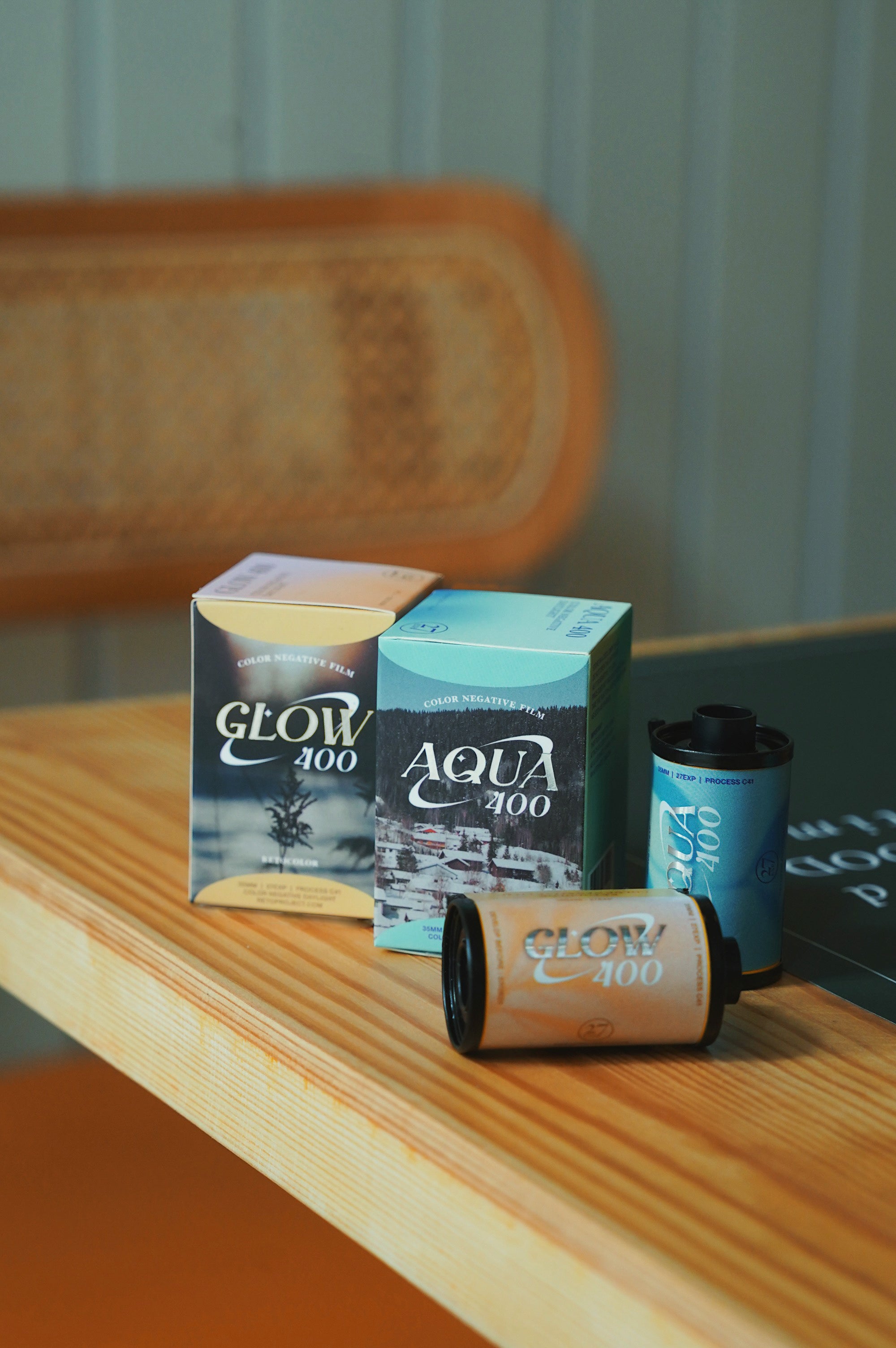 Retocolor Glow 400 35MM Farbnegativfilm 27 Aufnahmen