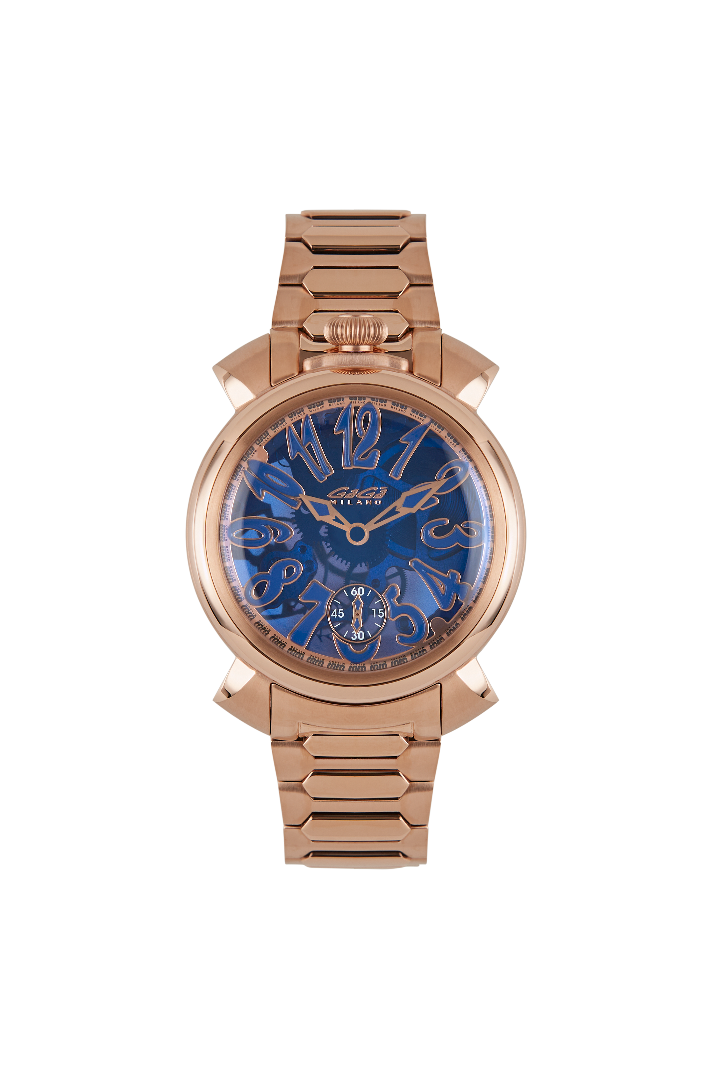 Gaga Milano MANUALE 44 ORO ROSA #4311SK01R0STSR0