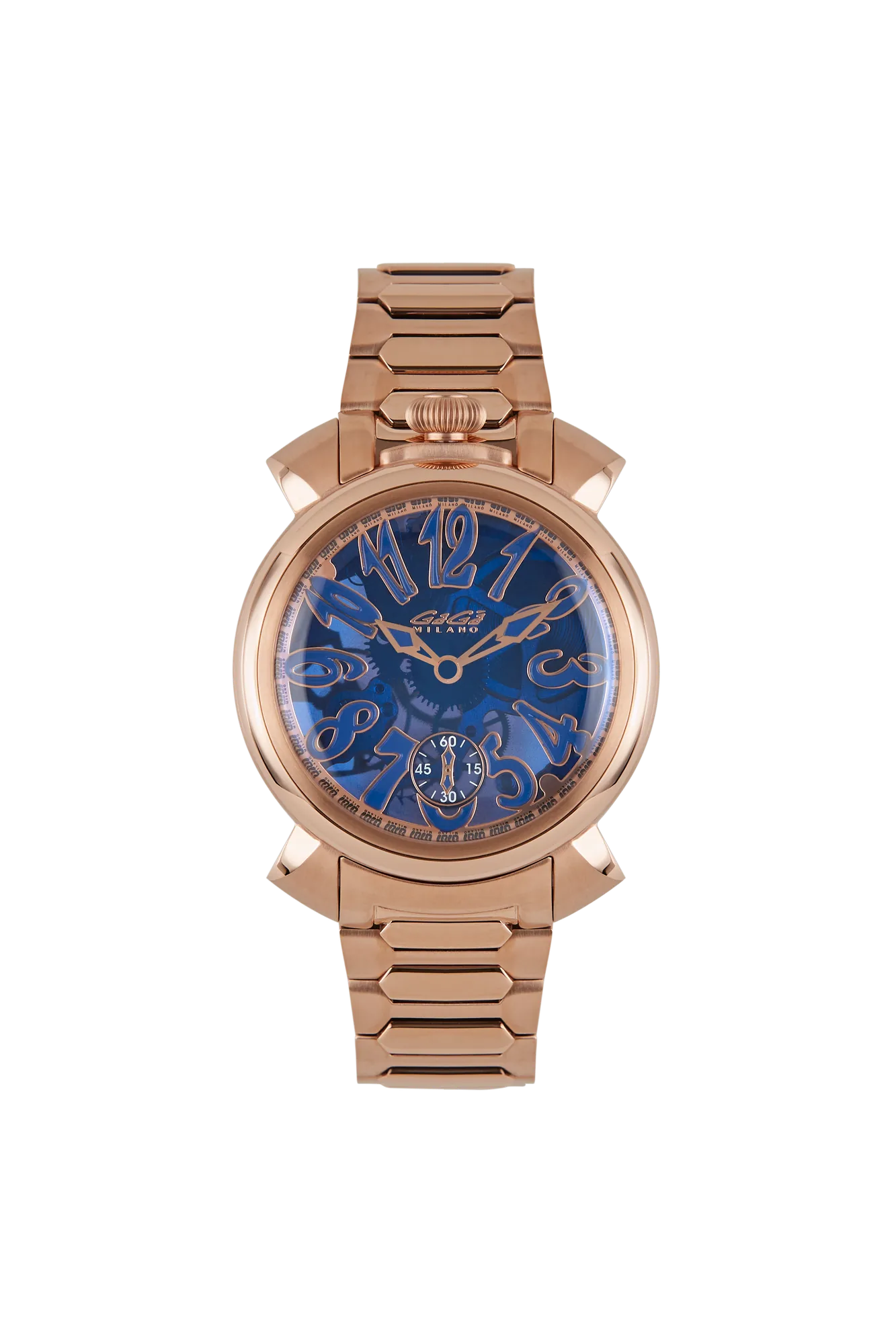 Gaga Milano MANUALE 44 ROSÉGOLD #4311SK01R0STSR0