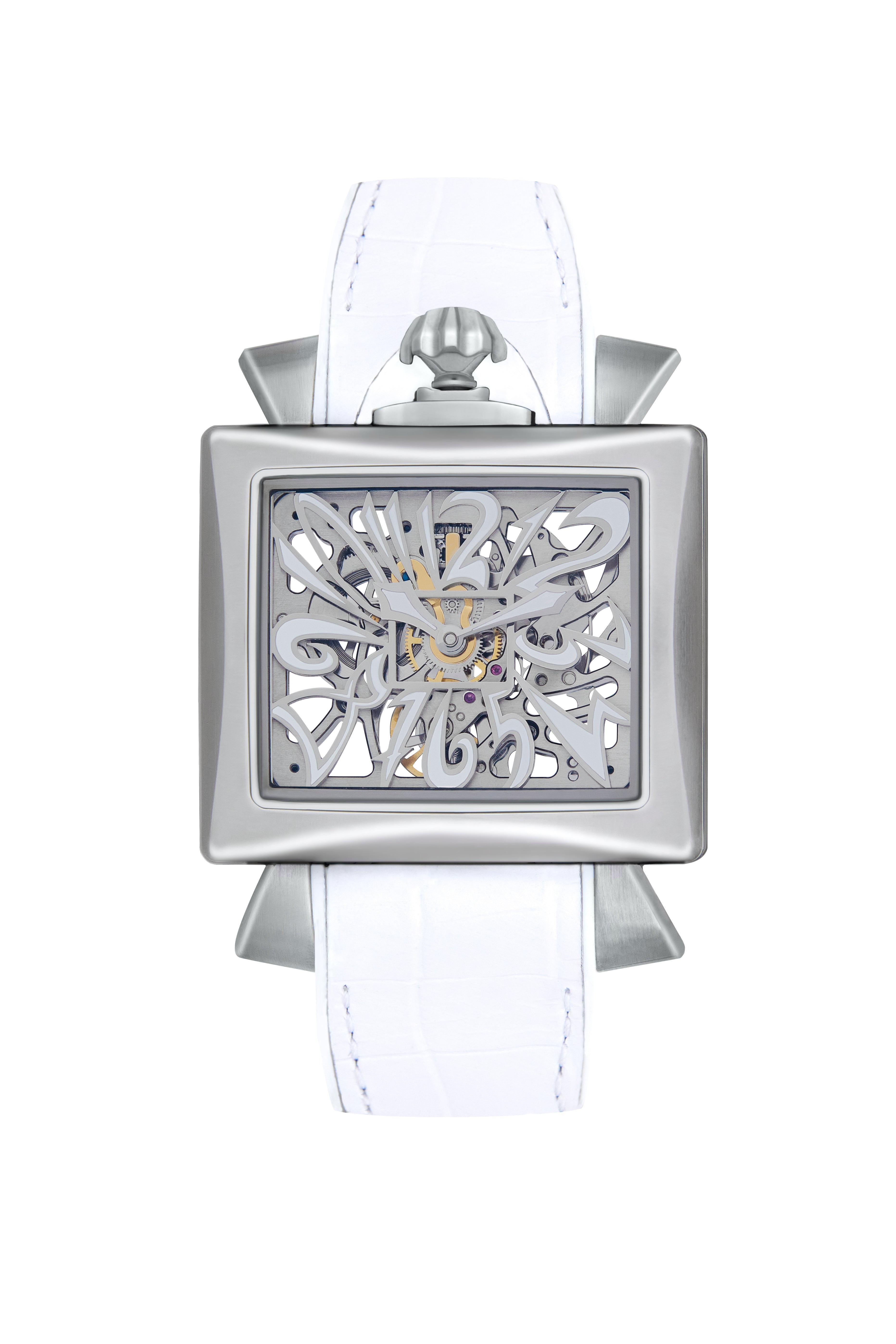 <tc>Gaga Milano</tc> NAPOLEONE - STEEL Weiß #9000NS01S0YLWH0