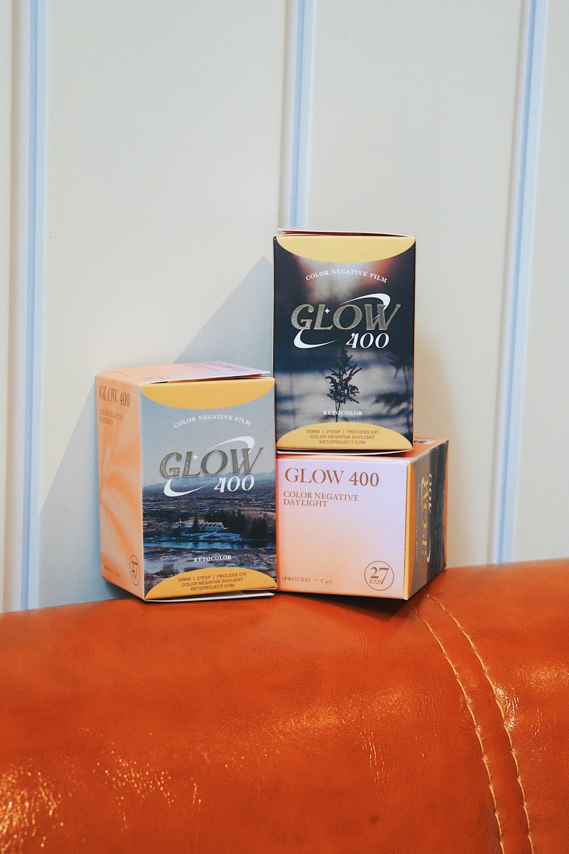 Retocolor Glow 400 35MM Farbnegativfilm 27 Aufnahmen