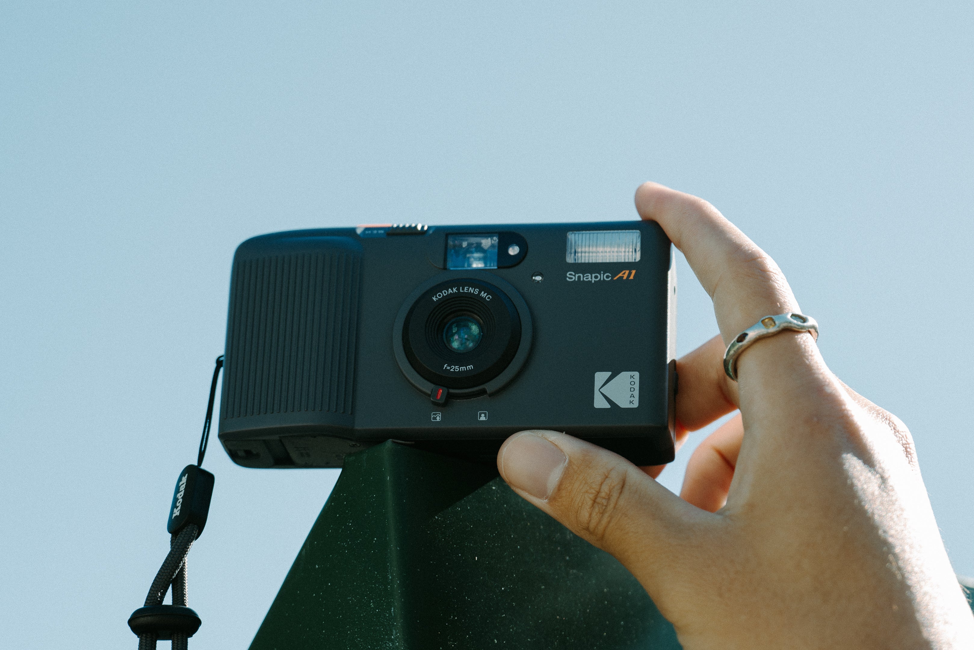 KODAK Snapic A1 35mm Filmkamera Rhino Grau