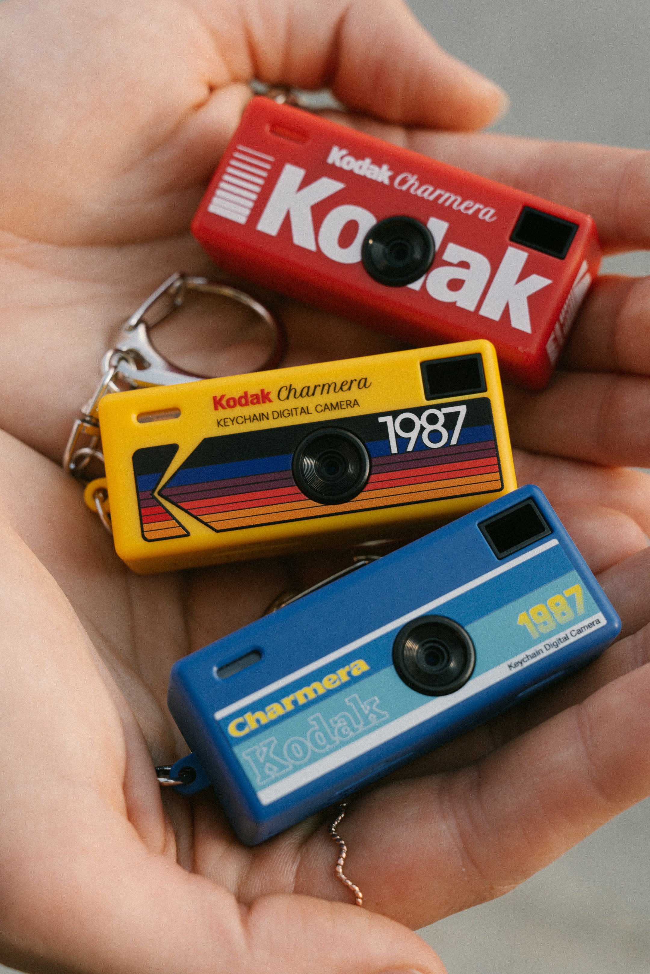 Kodak CHARMERA Llavero Cámara Digital Caja Sorpresa Set de 6 (Set Completo, Tarjeta SD No Incluida)
