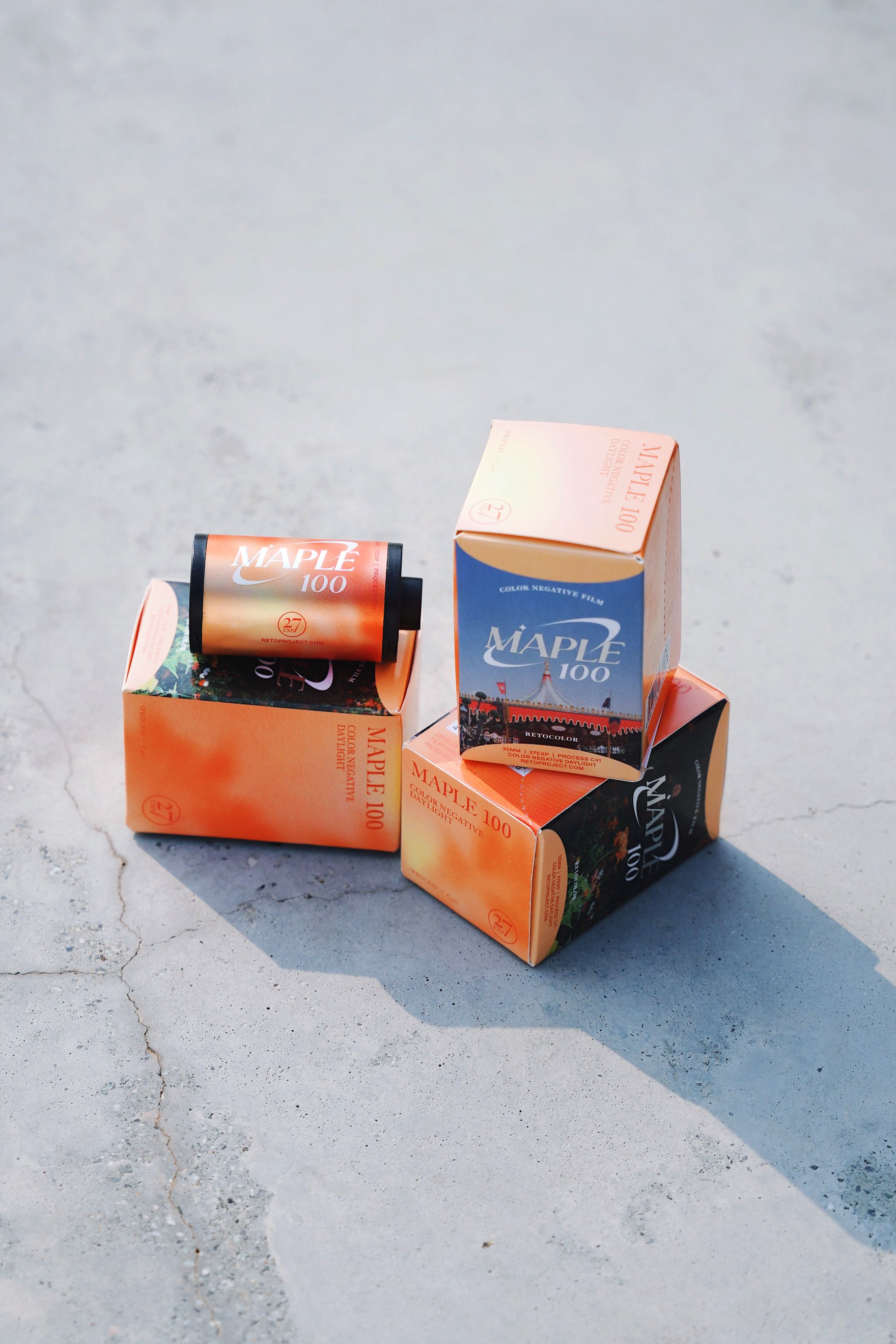 Retocolor Maple 100 35MM PELÍCULA NEGATIVA EN COLOR 27EXP
