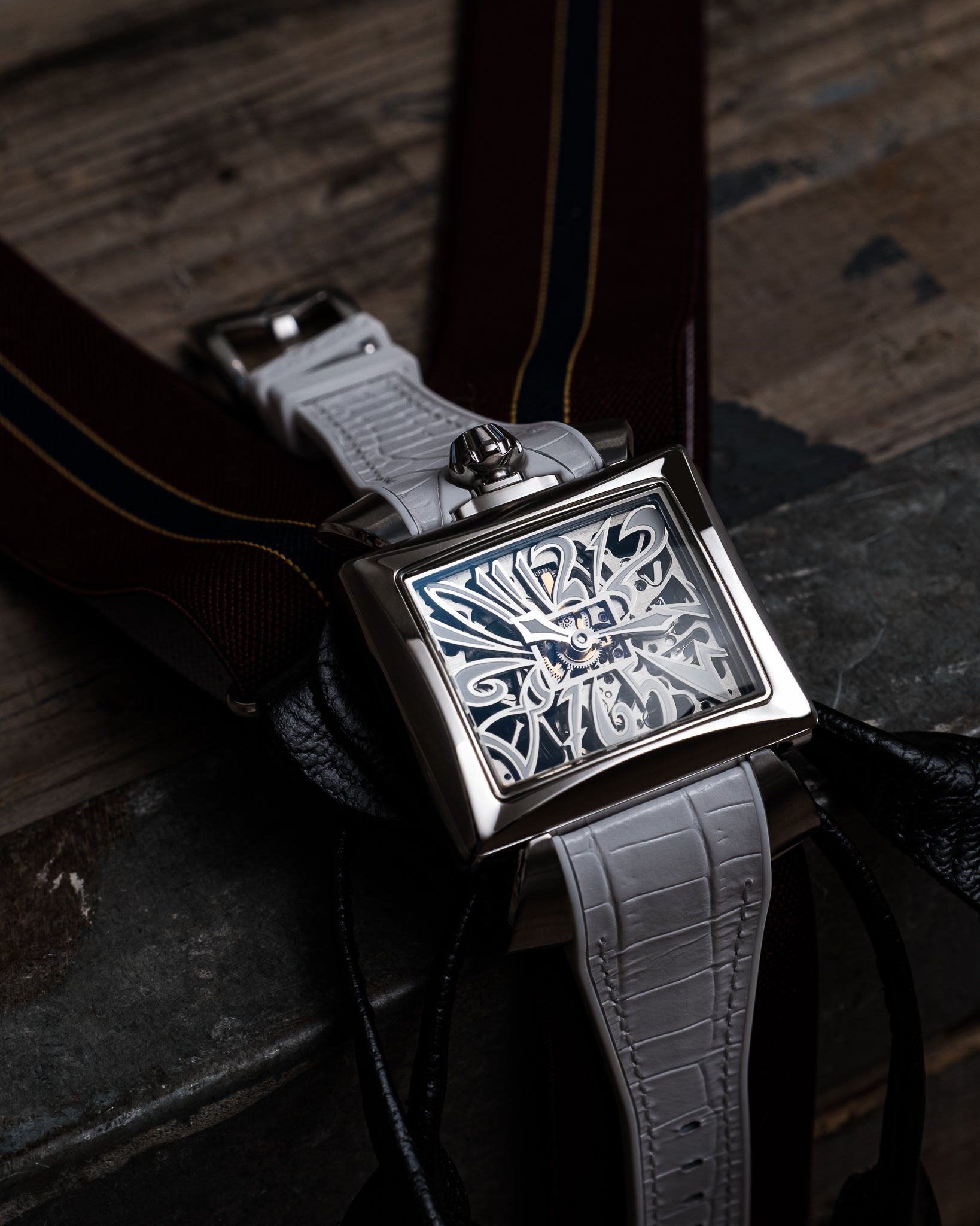 <tc>Gaga Milano</tc> NAPOLEONE - STEEL Weiß #9000NS01S0YLWH0