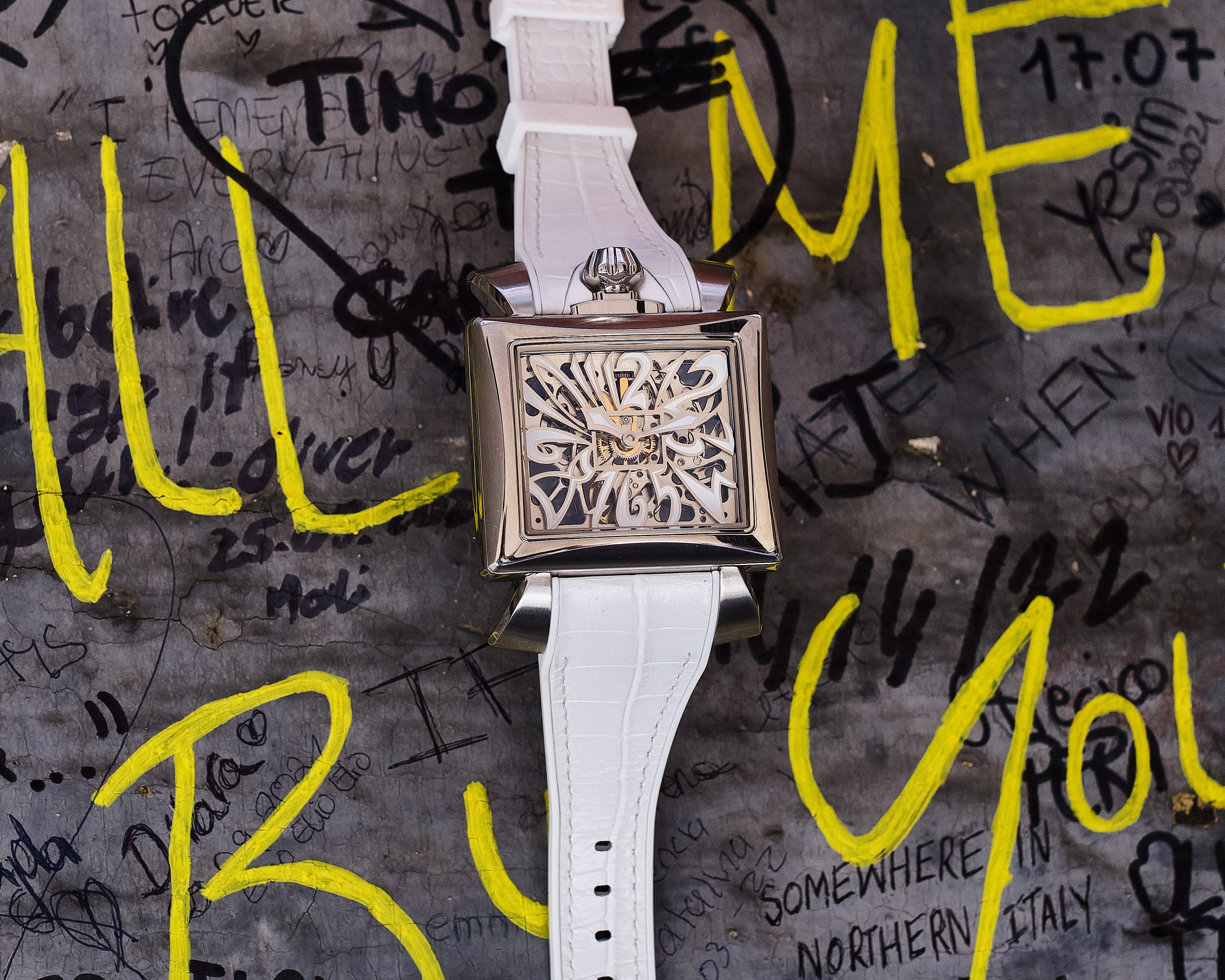 <tc>Gaga Milano</tc> NAPOLEONE - STEEL Weiß #9000NS01S0YLWH0