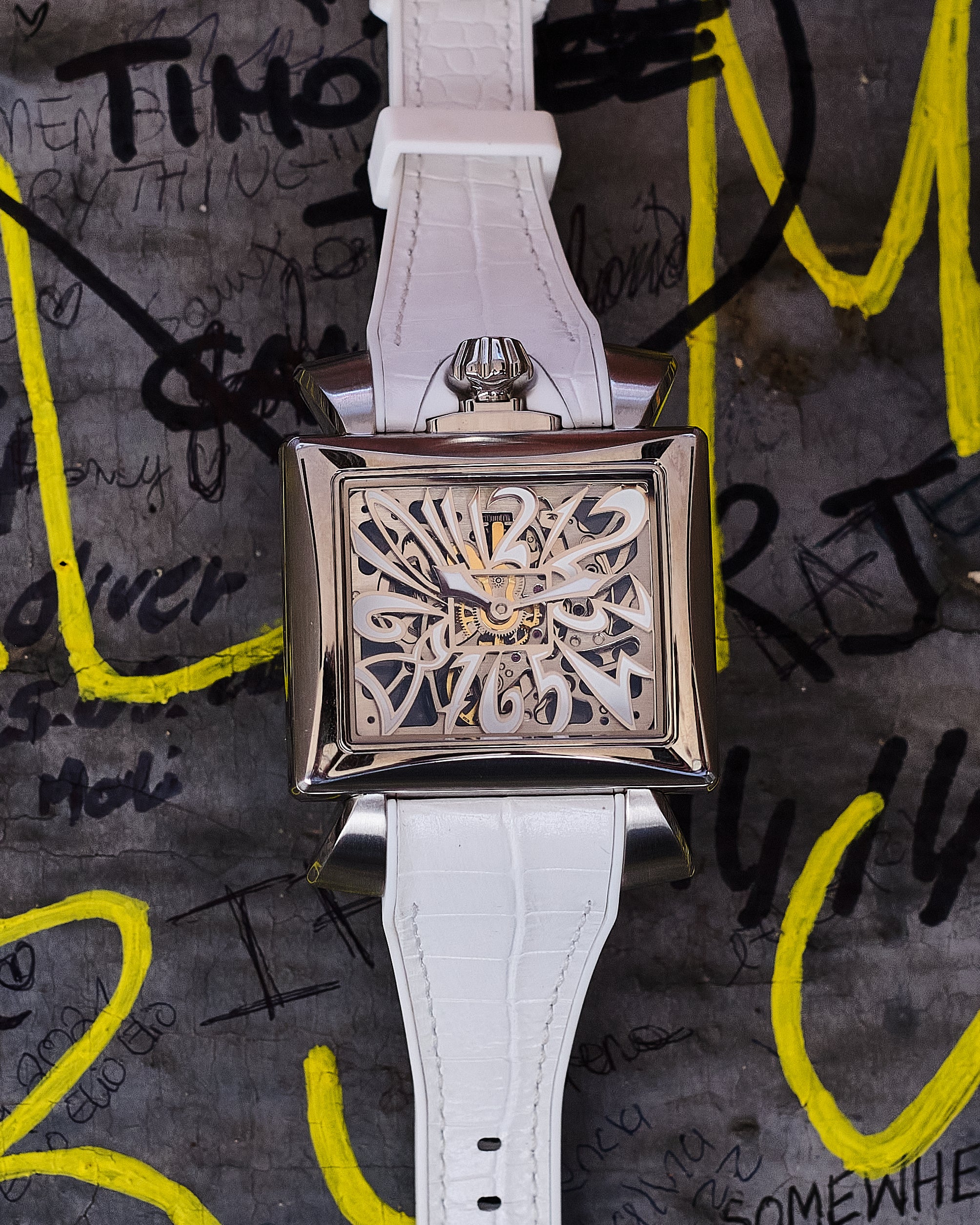 <tc>Gaga Milano</tc> NAPOLEONE - STEEL Weiß #9000NS01S0YLWH0