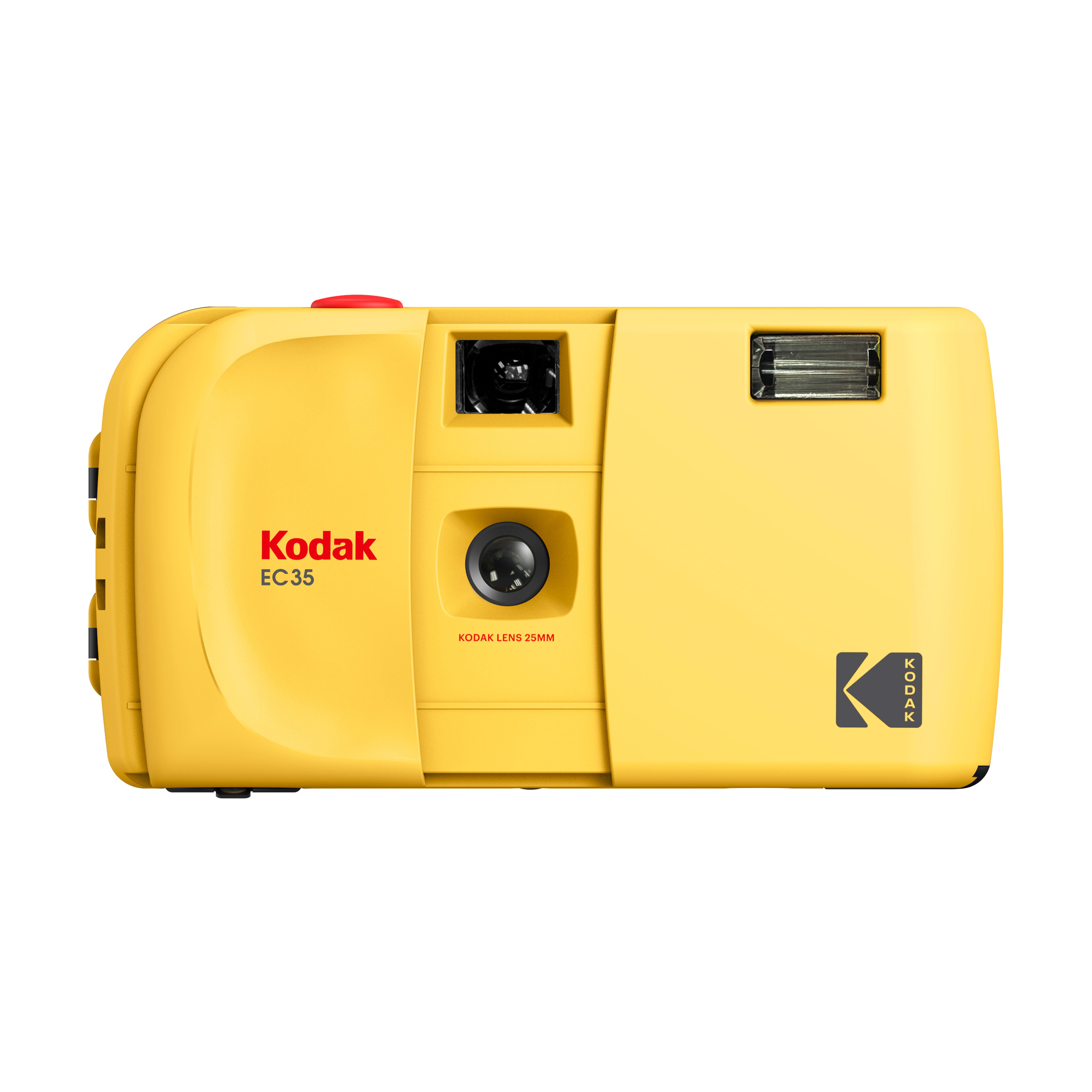 KODAK EC35 35mm Film Camera -Butter Yellow