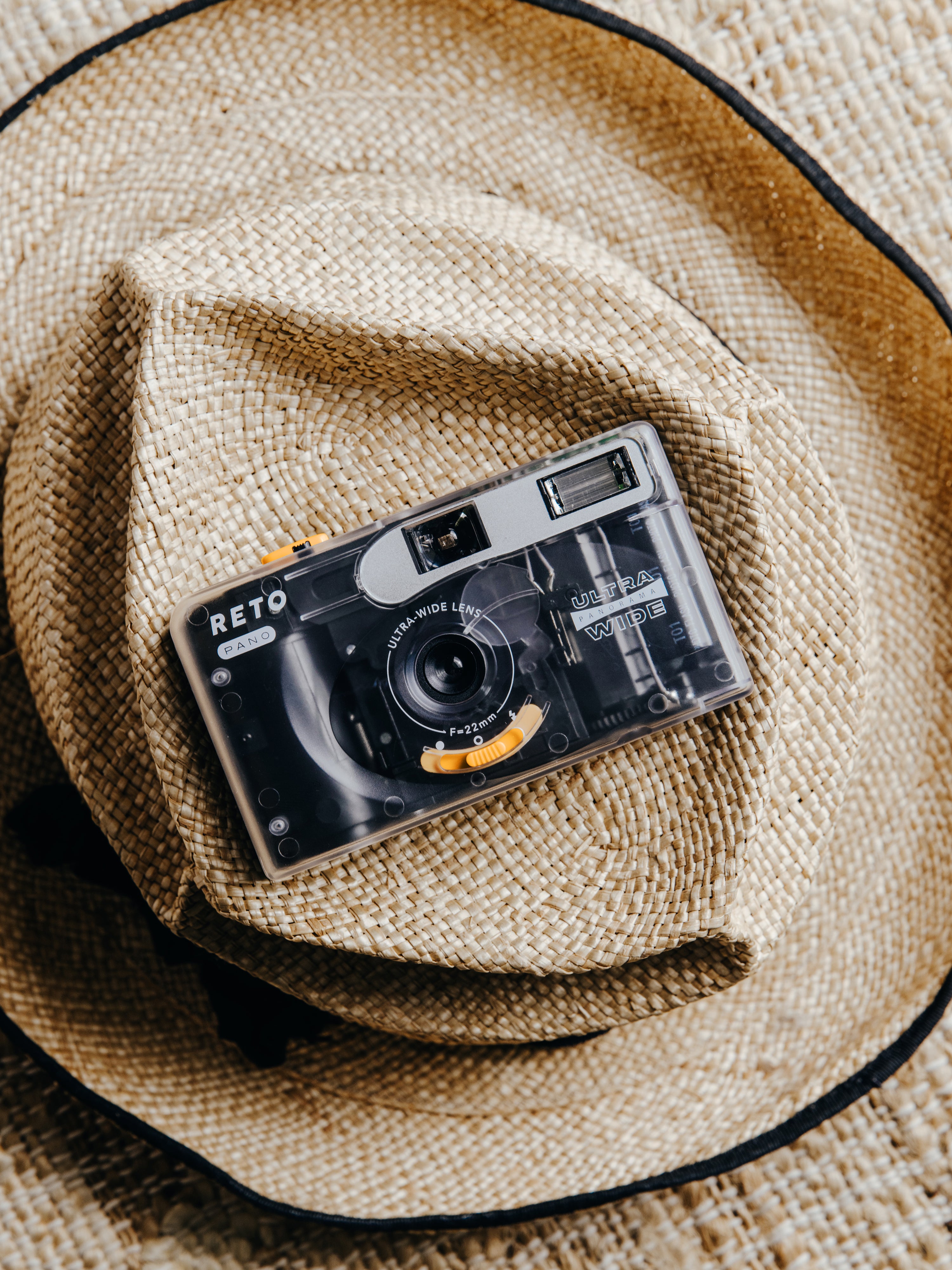 Cámara de película RETO PANO 35mm Blanco Transparente