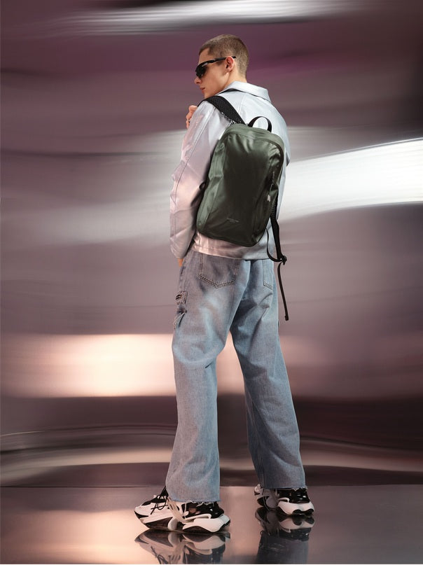 Gaston Luga Leichter DuoSeal Rucksack 14"Oliv #LWDSBP14OL