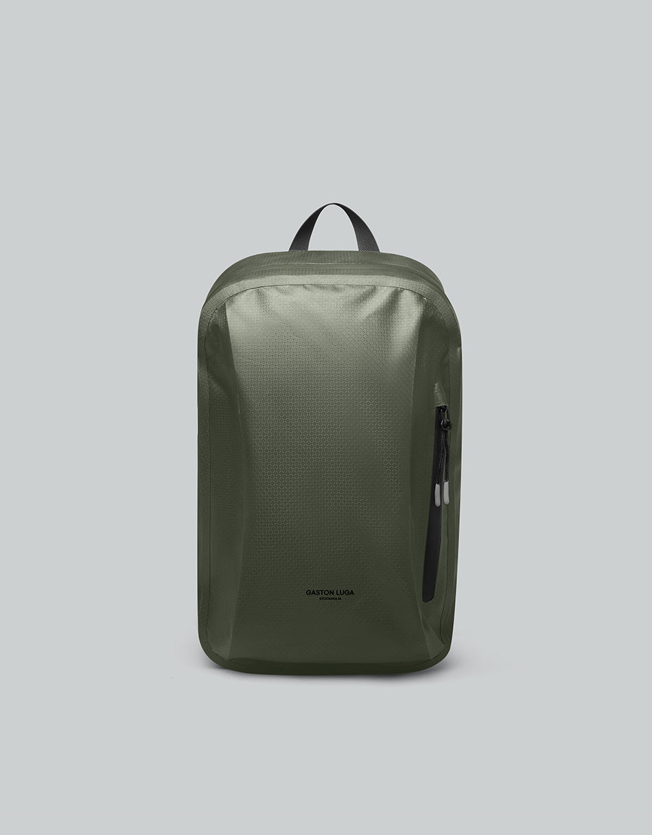 Gaston Luga Leichter DuoSeal Rucksack 14"Oliv #LWDSBP14OL