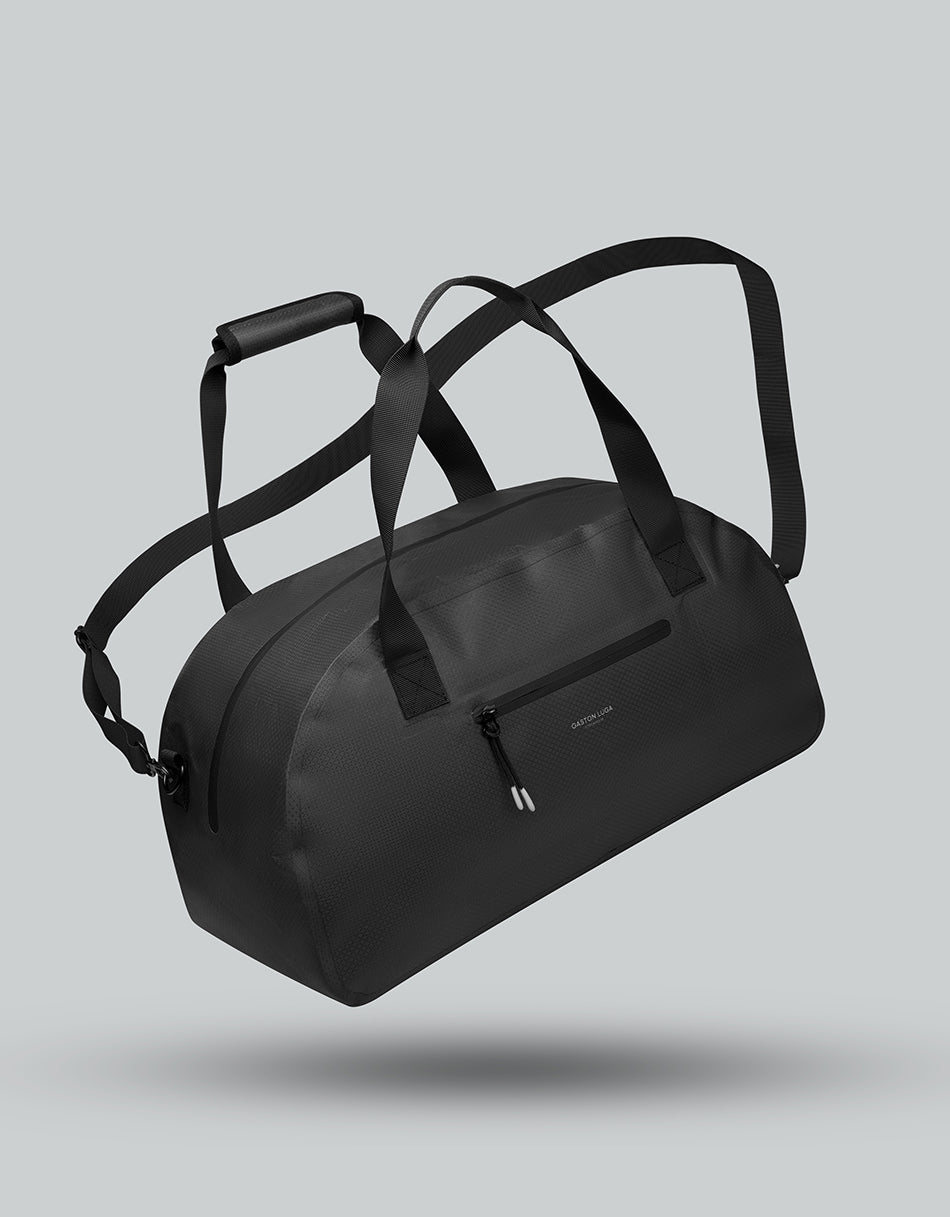 Gaston Luga Lightweight DuoSeal Duffel Black #LWDSDFBK
