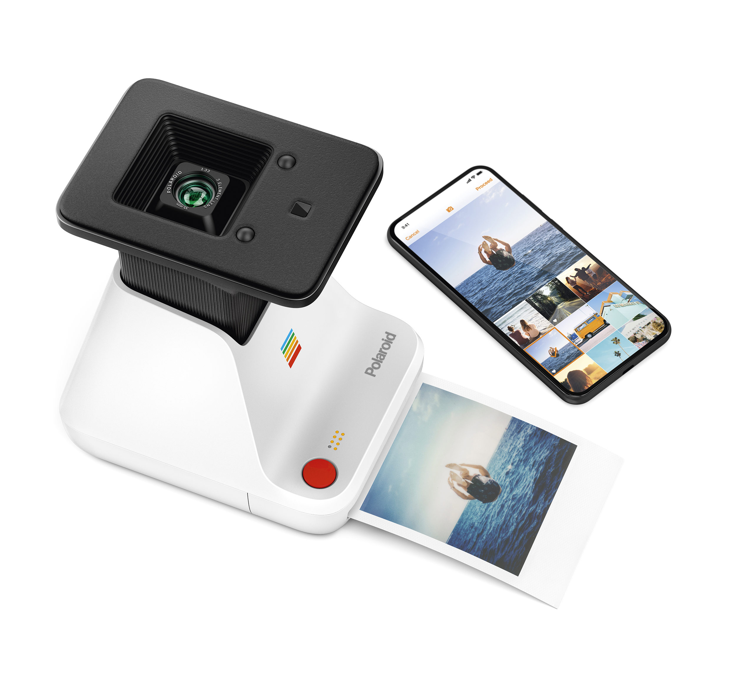 Polaroid Printer Lab Sofortbildkamera Fotodrucker #9019