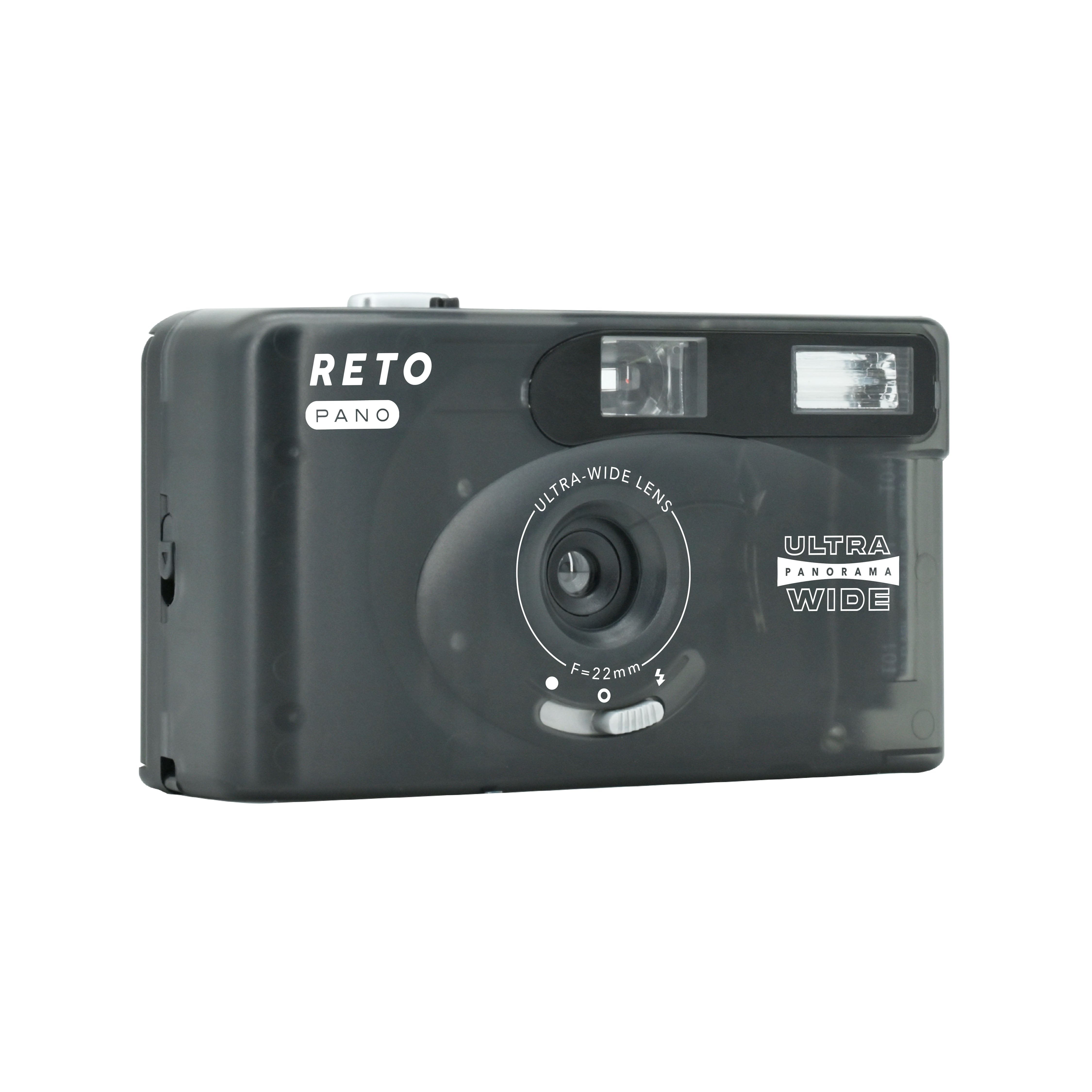 RETO PANO 35mm Filmkamera Sheer Black