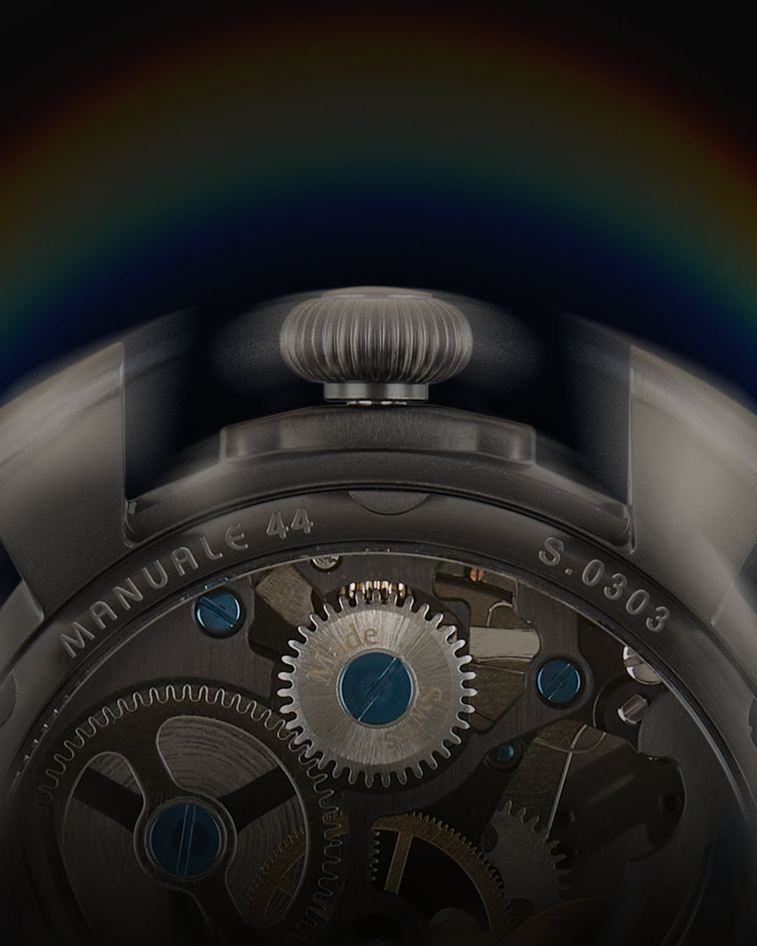 Gaga Milano MANUALE 44 GUN REGENBOGEN INDEX #4313SK01U0STSP0