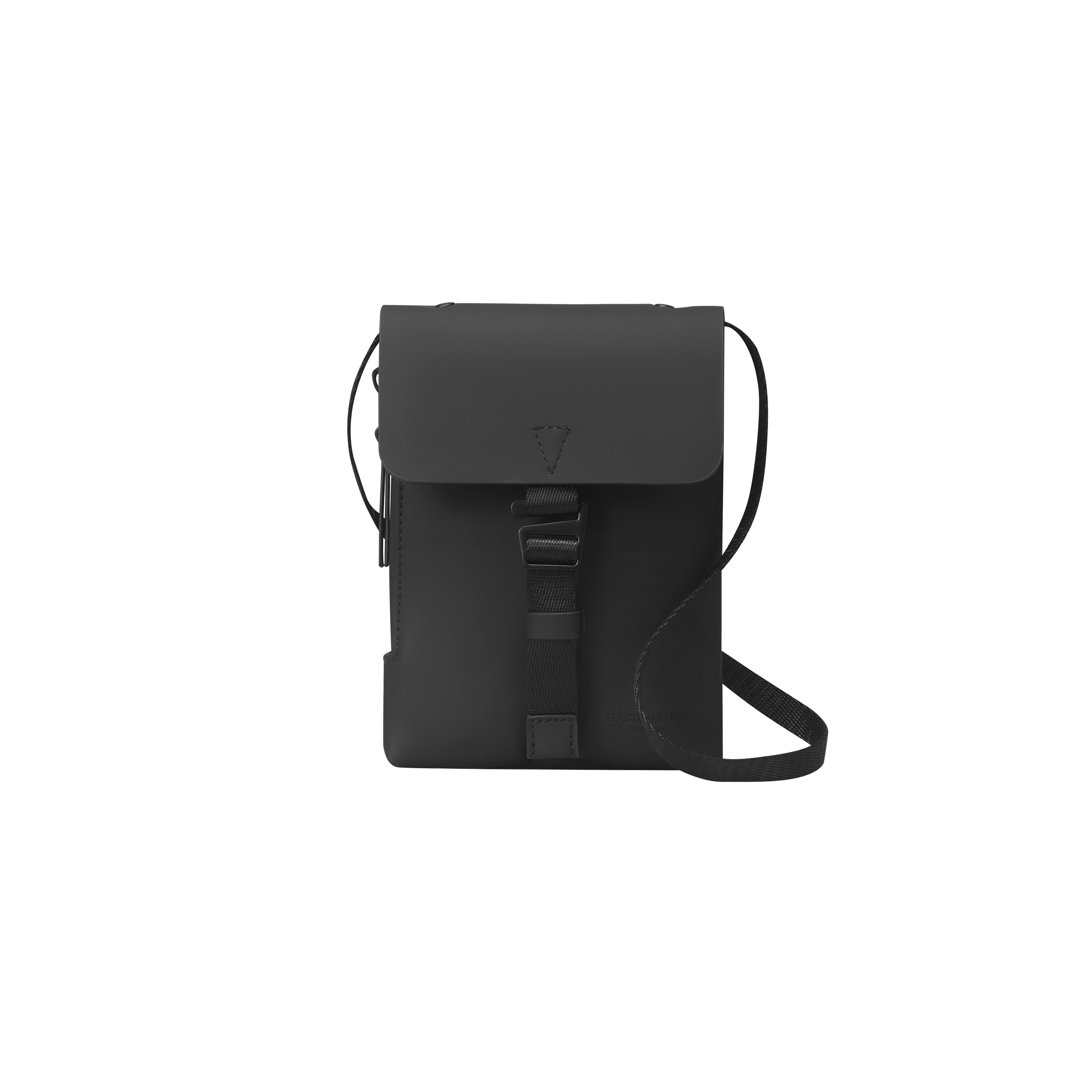 Gaston Luga Splash Mini Crossbody - Negro #RE1401