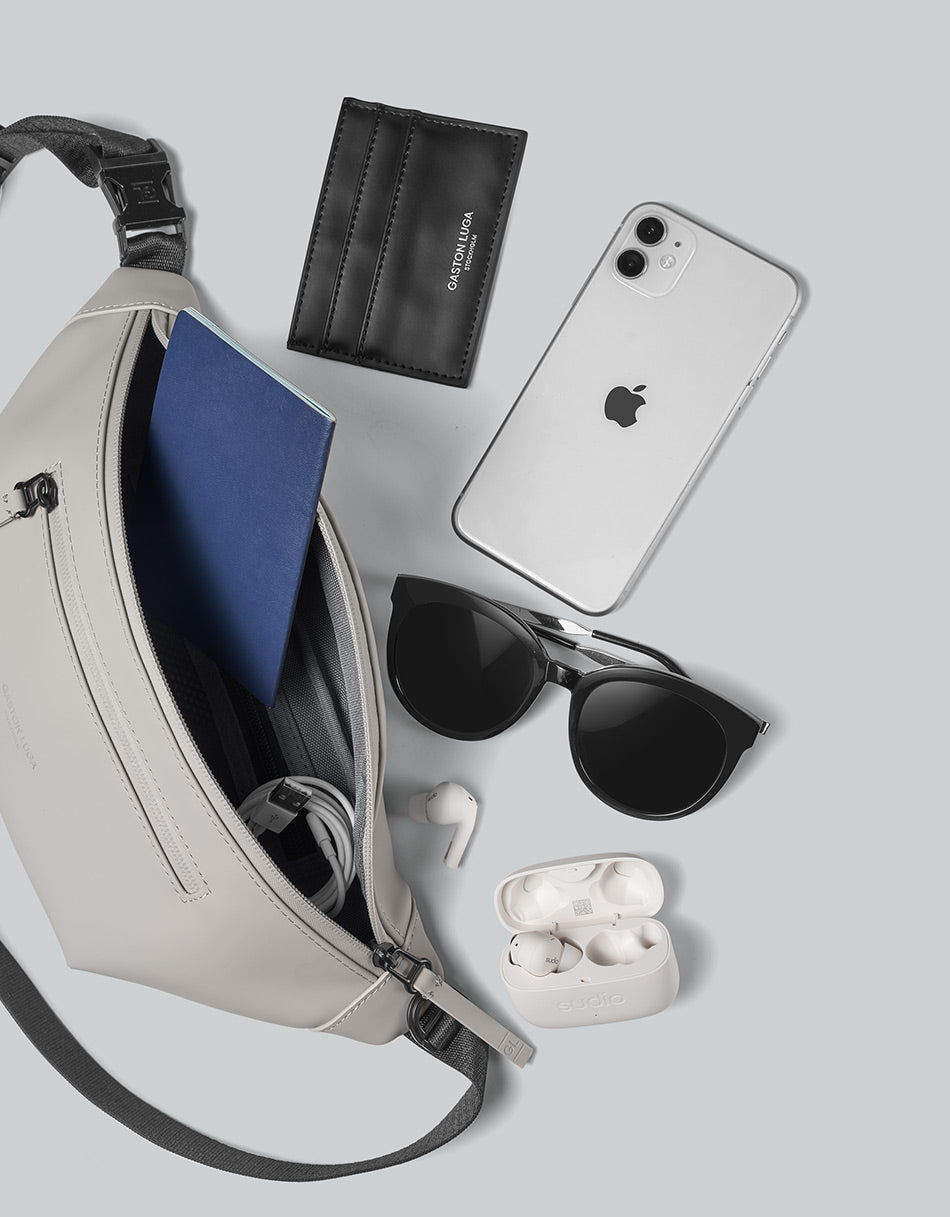 Gaston Luga Spläsh Riñonera Taupe #RE1702