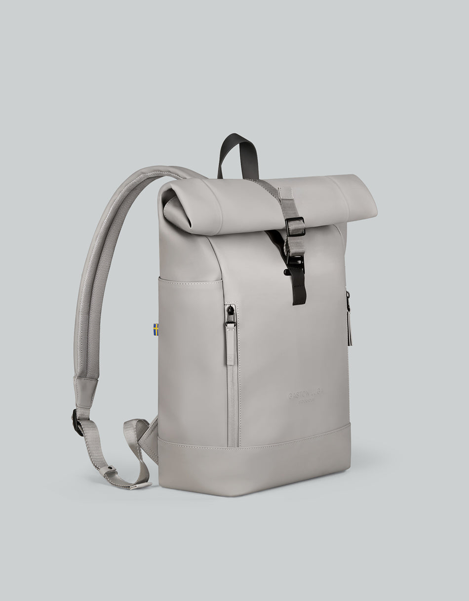 Gaston Luga Rolltop 14"/ Rullen 13'' Rucksack - Taupe #RE902