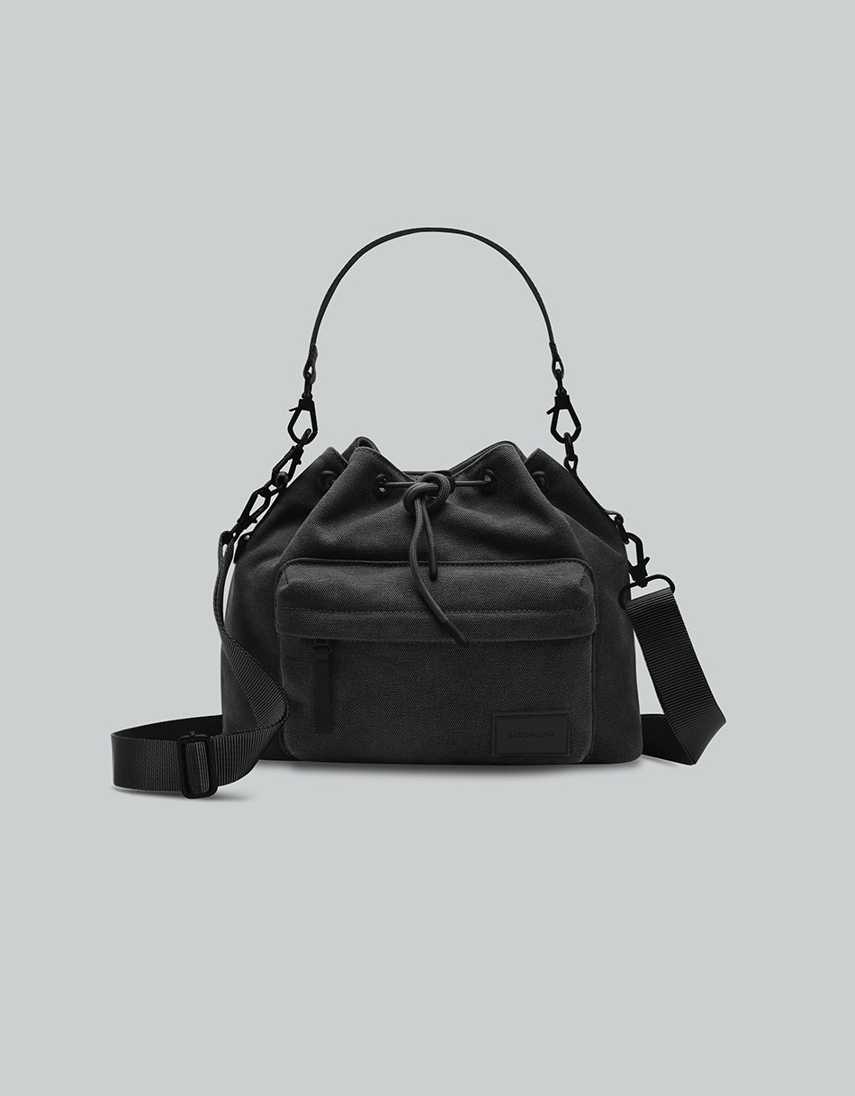 Gaston Luga Spläsh Bucket Crossbody -  Weave Black