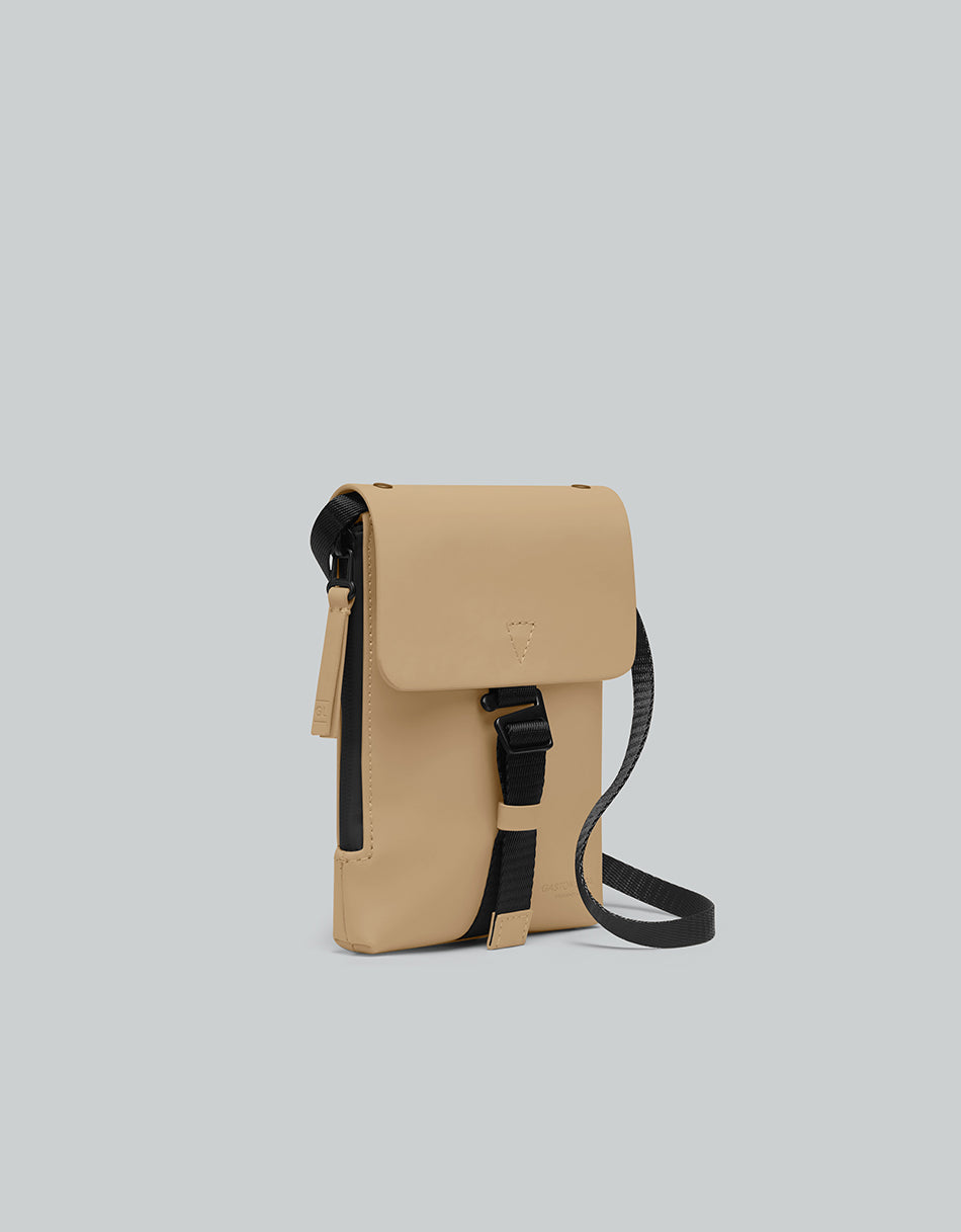 Gaston Luga Splash Mini Crossbody - Latte #SPCBMNLT