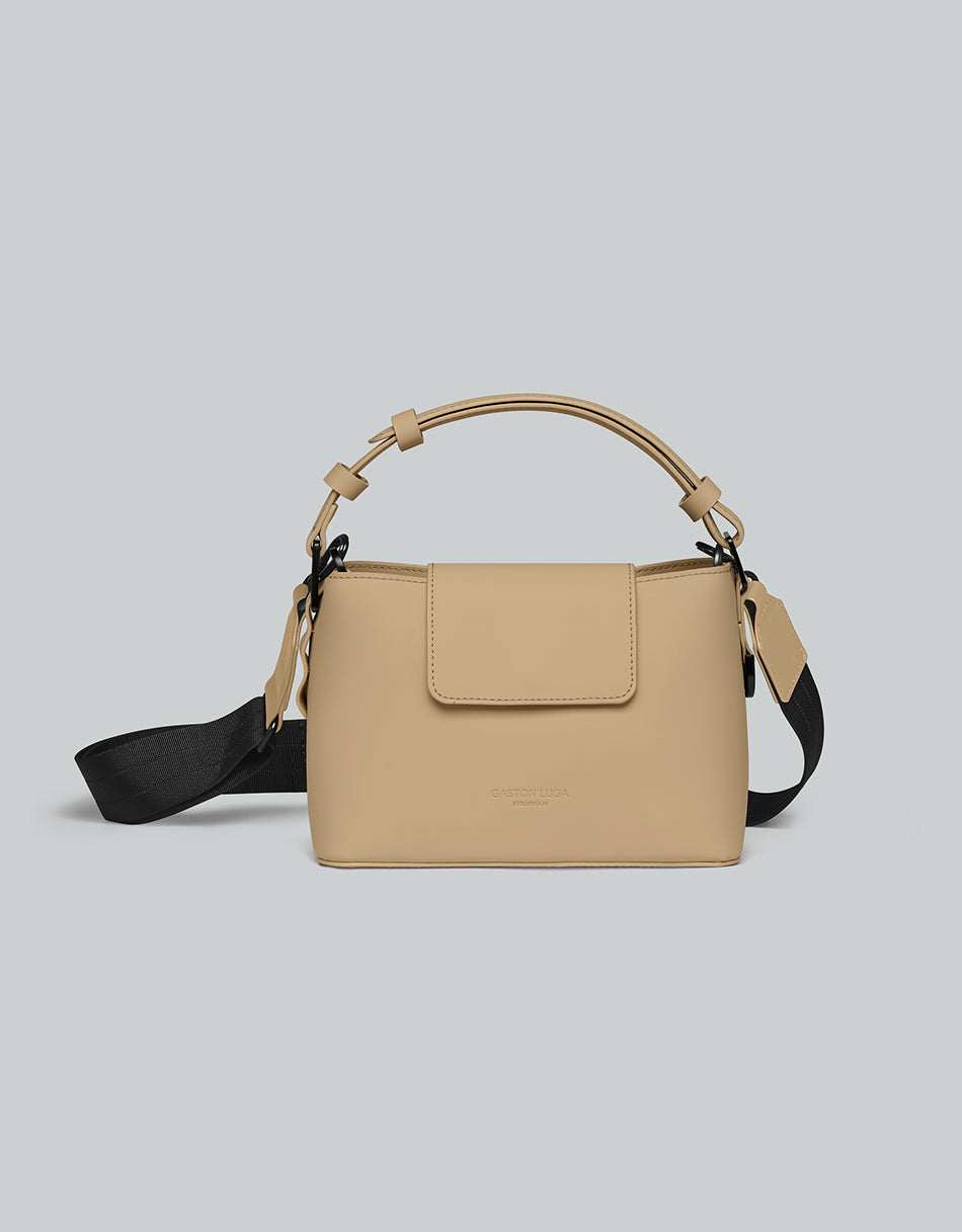 Gaston Luga Splashini Crossbody Bag - Latte #SPNCBLT