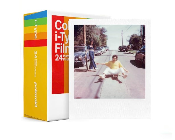 Polaroid Farb-i-Type Film Farb-Fotofilm Weißer Rahmen Fotopapier Sofortbildkamera Weißer Rahmen#6272