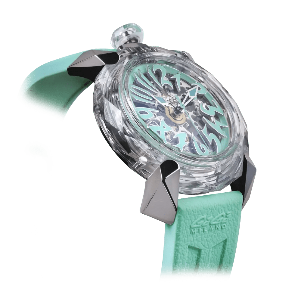 Gaga Milano CRISTAL 46mm Mint Watch - BangOn
