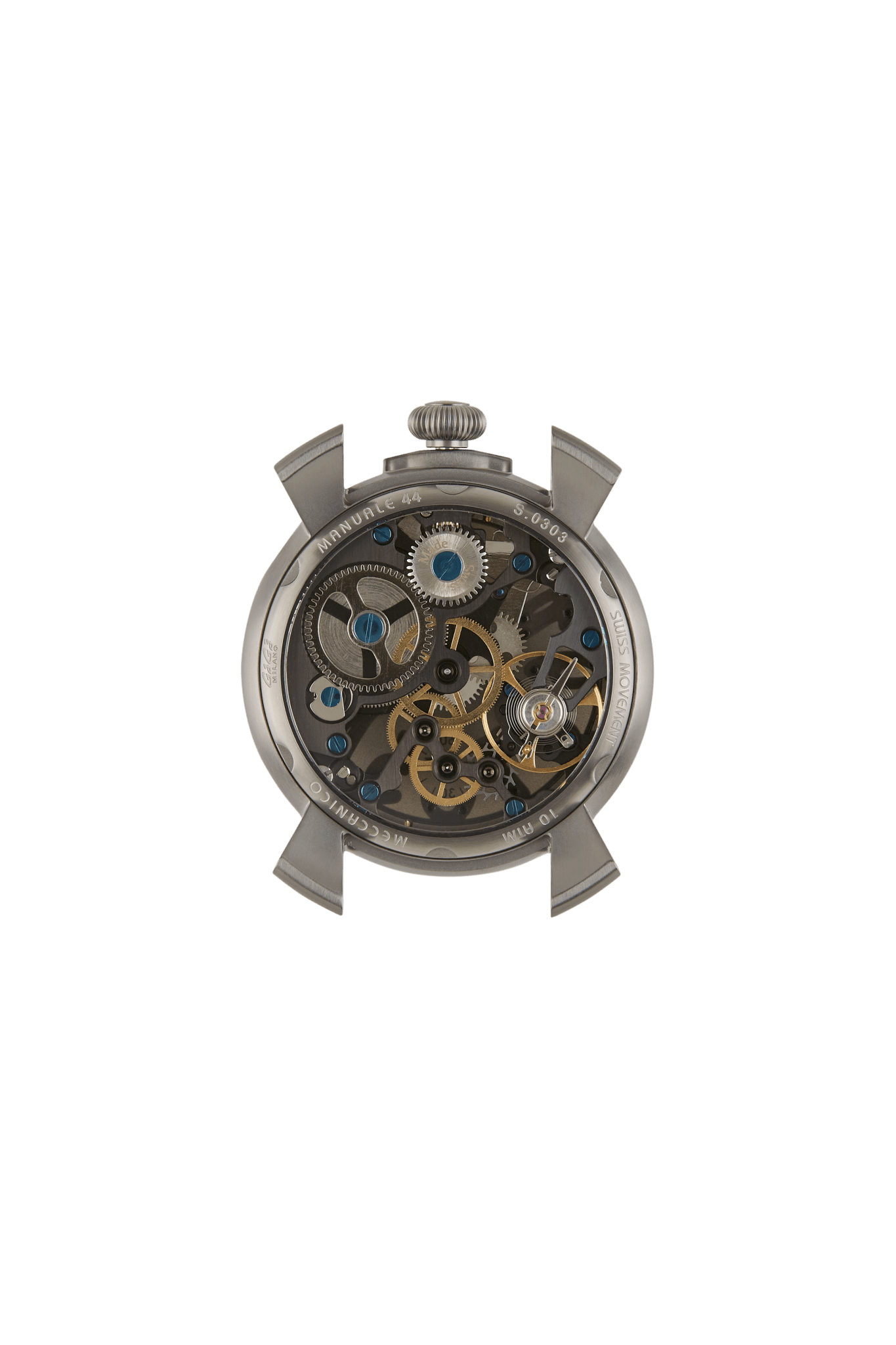 Gaga Milano MANUALE 44 GUN RAINBOW INDEX Watch - BangOn