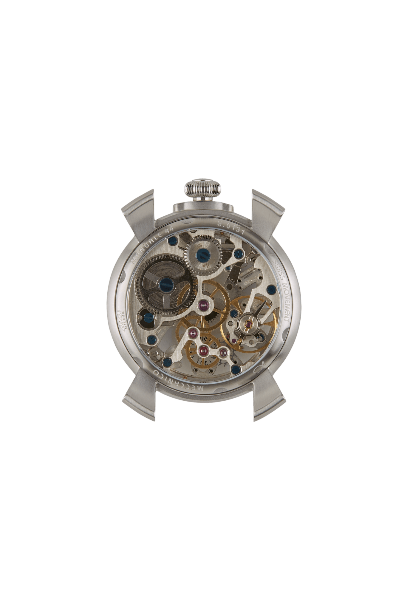 Gaga Milano MANUALE 44 STEEL Watch - BangOn