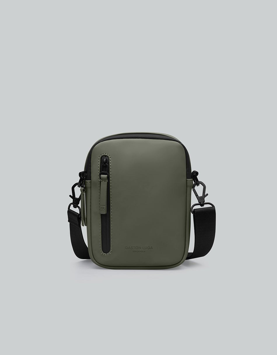 Gaston Luga Däsh Verti Crossbody Bag - Olive Backpack - BangOn