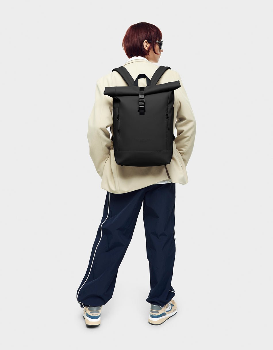 Gaston Luga Rullen 13'' Backpack - Black - BangOn