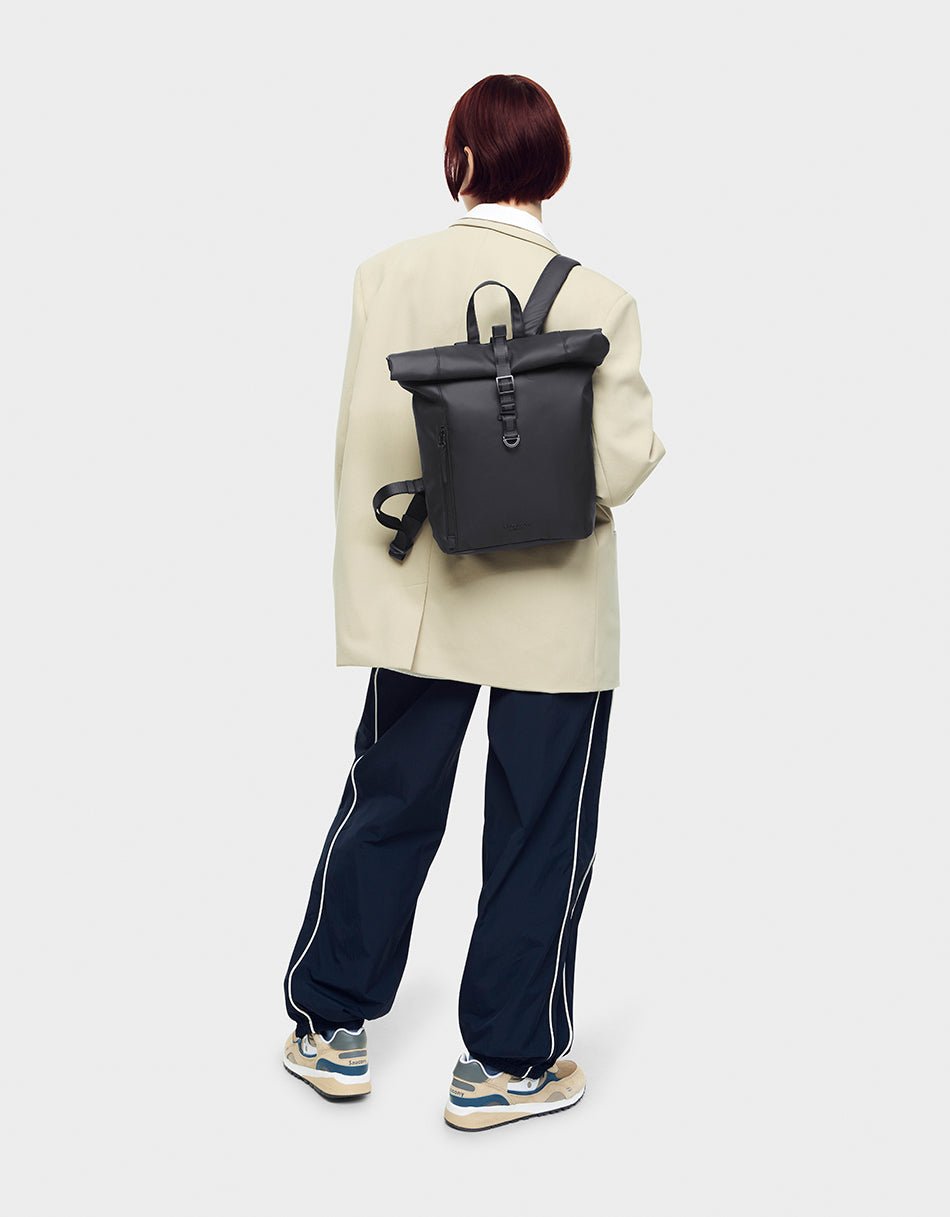 Gaston Luga Rullen Mini Backpack - Black - BangOn