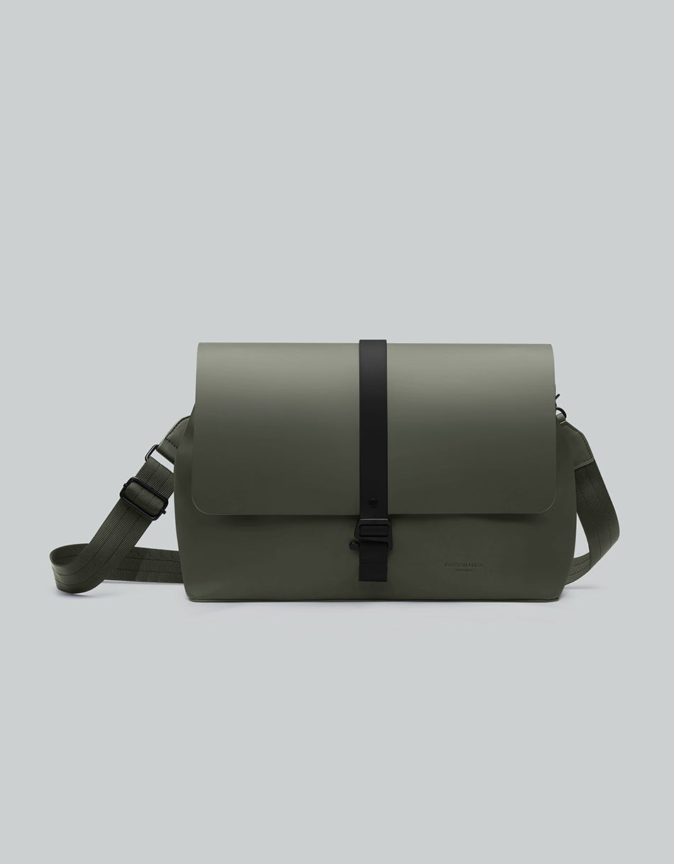 Gaston Luga Spläsh Crossbody Bag Large 14" - Olive Backpack - BangOn