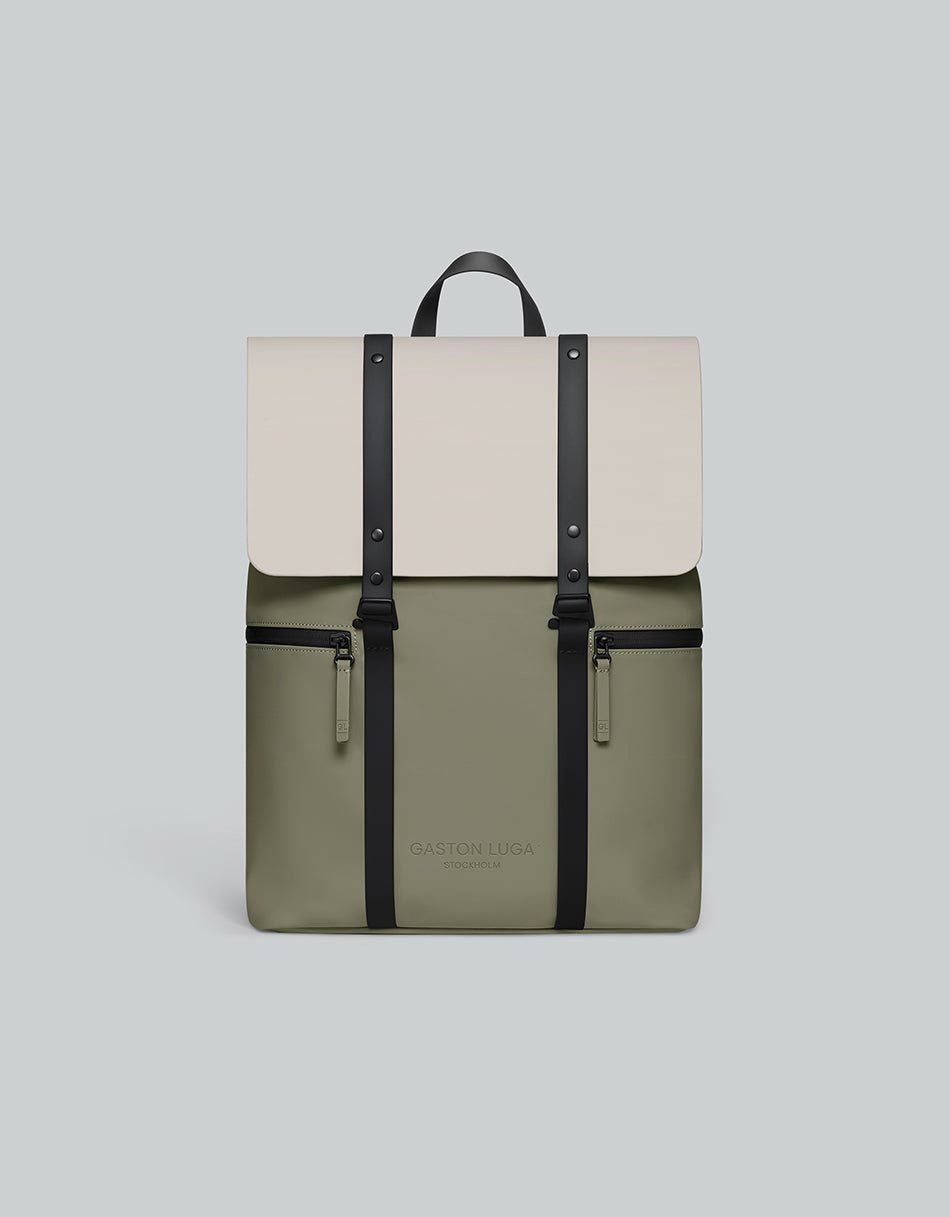 Gaston Luga Splash 2.0 - 13" Backpack - Cloud Cream/ Sage SPBP13SC - BangOn