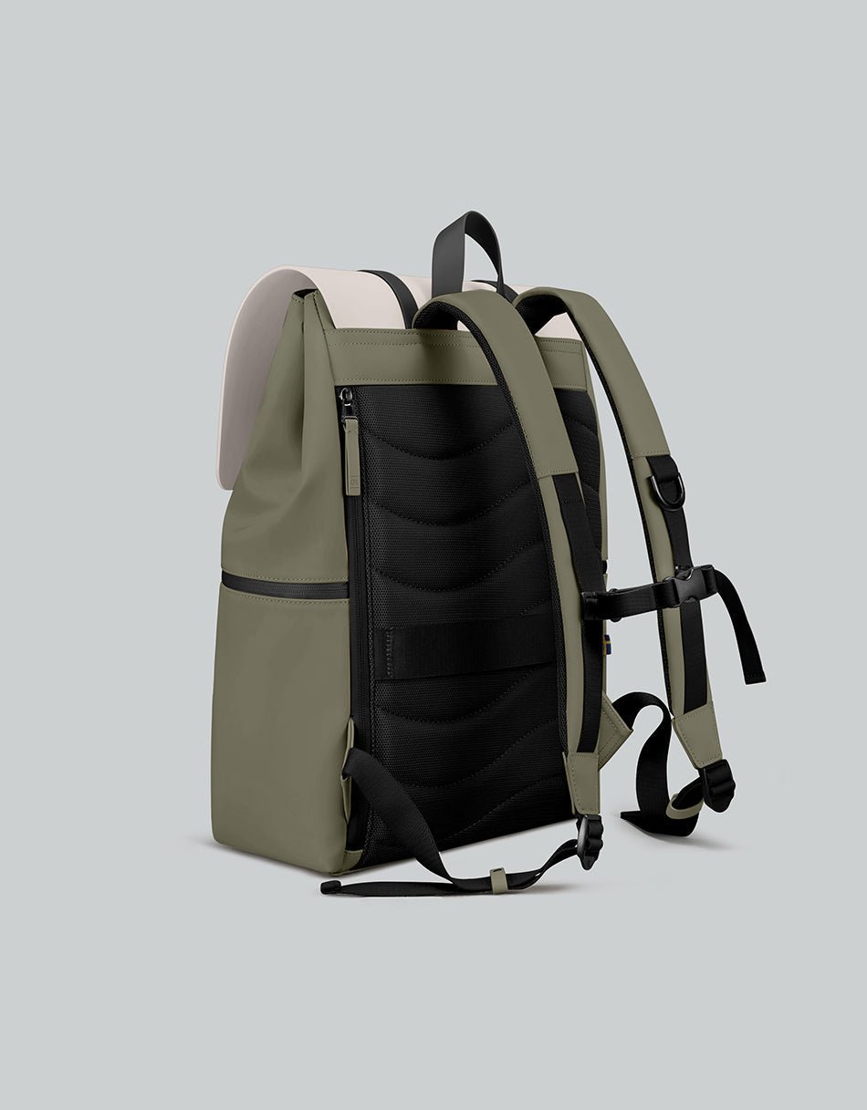 Gaston Luga Splash 2.0 - 16" Backpack - Cloud Cream + Sage - BangOn