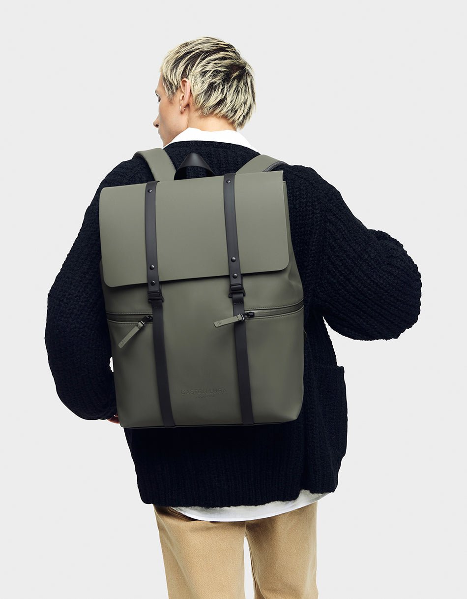 Gaston Luga Splash 2.0 - 16" Backpack - Olive - BangOn