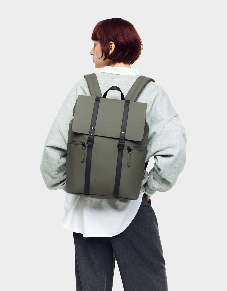 Gaston Luga Splash 2.0 Backpack - 13" - Olive - BangOn