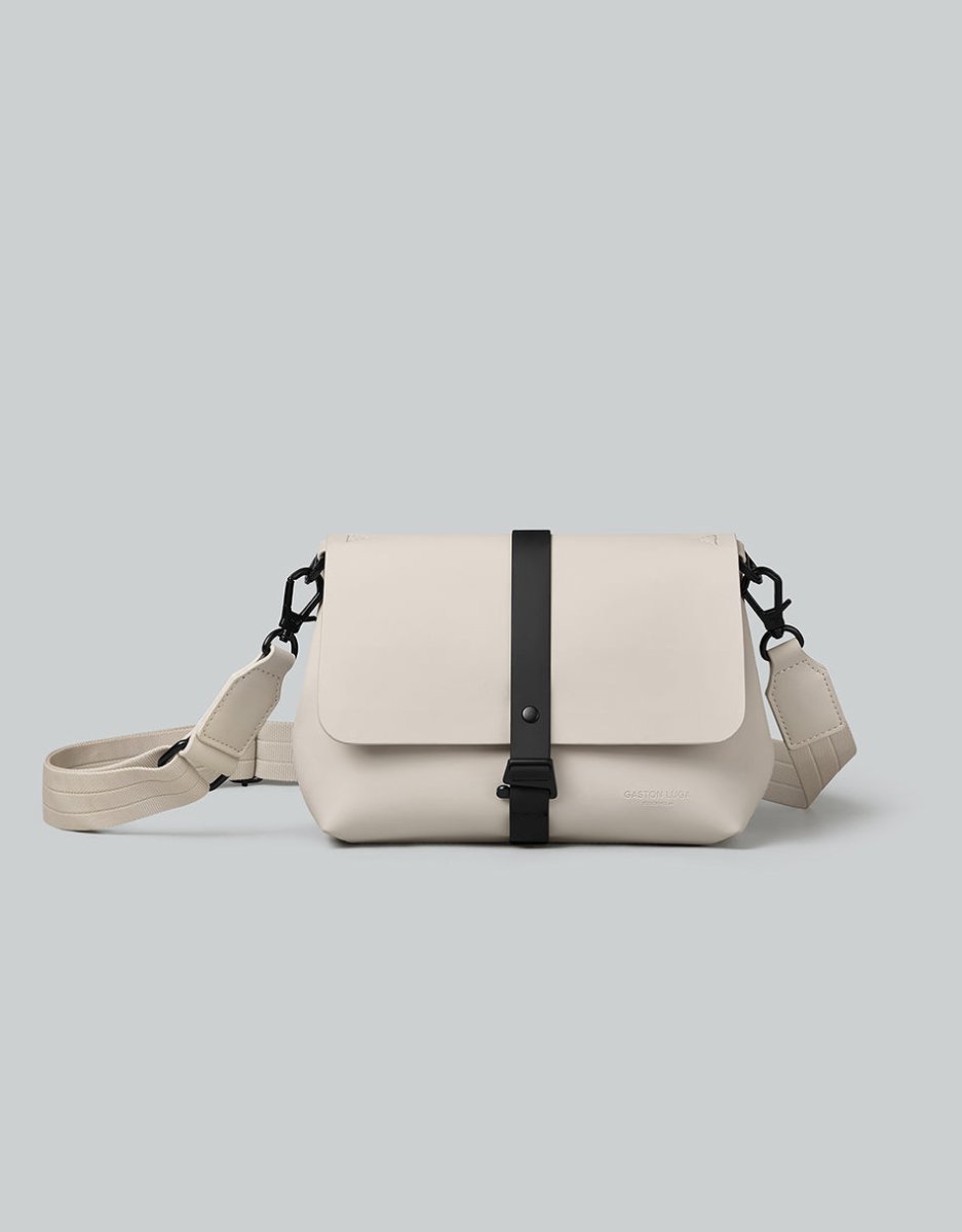 Gaston Luga Splash Crossbody Bag - Cloud Cream - BangOn