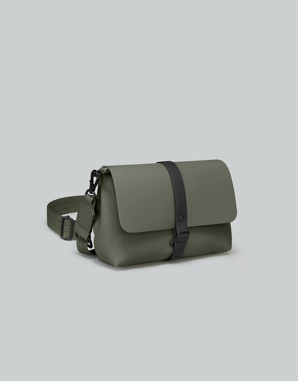 Gaston Luga Splash Crossbody Bag - Olive Backpack - BangOn