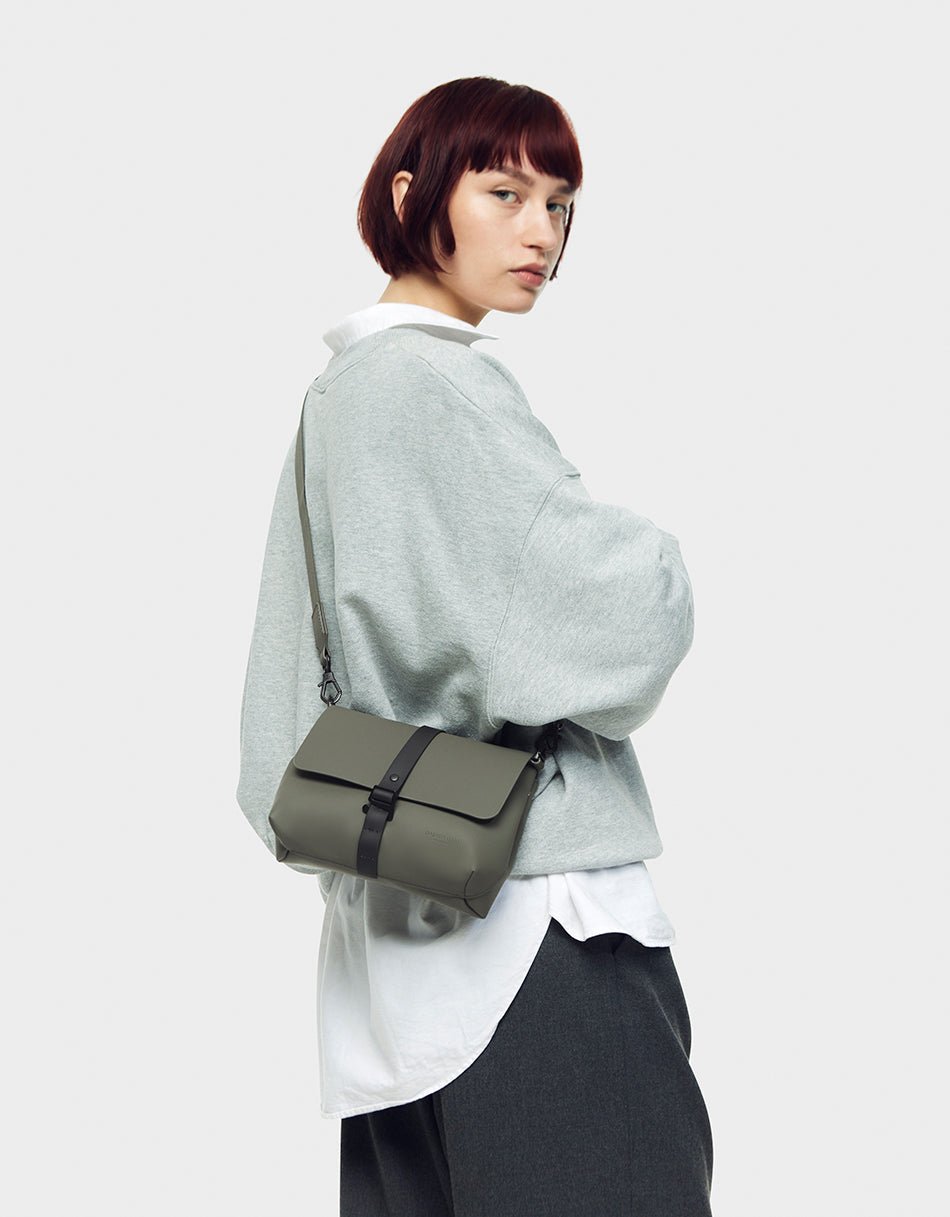 Gaston Luga Splash Crossbody Bag - Olive Backpack - BangOn