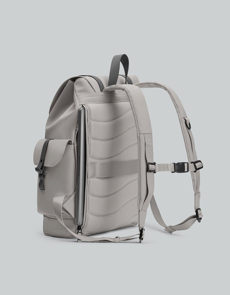 Gaston Luga Splash Utility Backpack 16" Taupe - BangOn