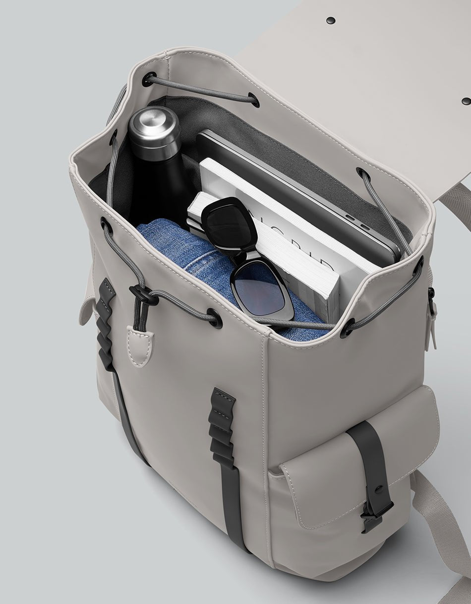 Gaston Luga Splash Utility Backpack 16" Taupe - BangOn