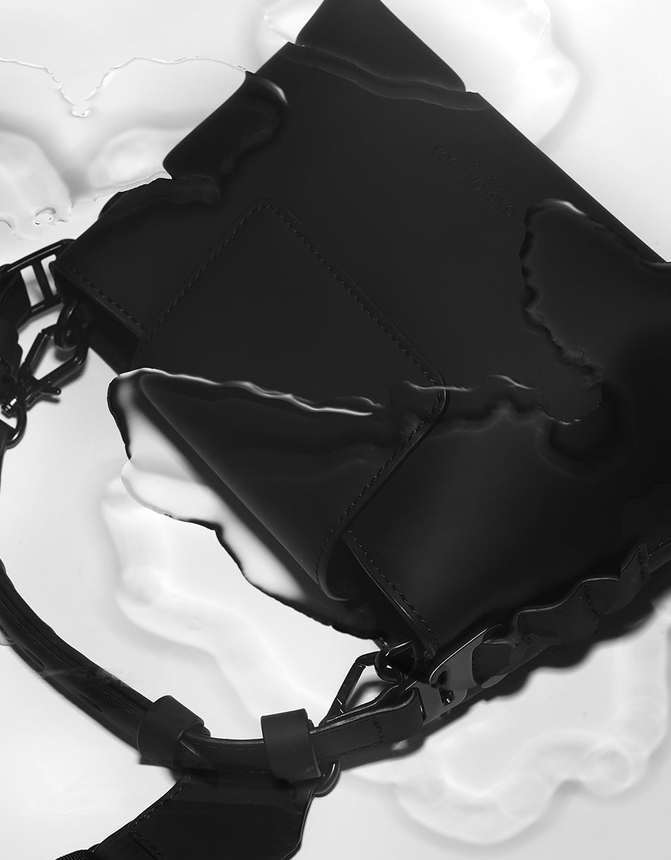 Gaston Luga Splashini Crossbody Bag - Black Backpack - BangOn