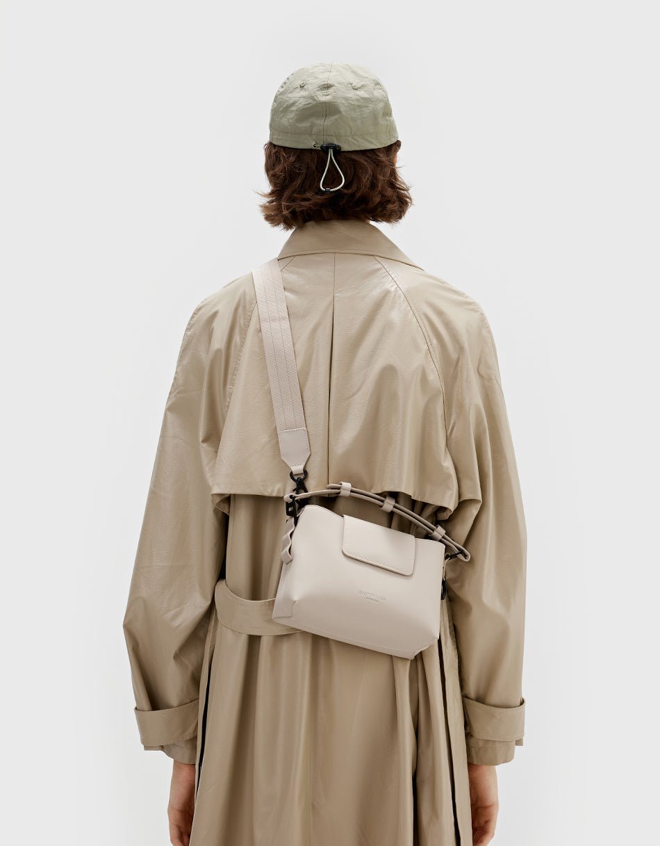 Gaston Luga Splashini Crossbody Bag - Cloud Cream Backpack - BangOn